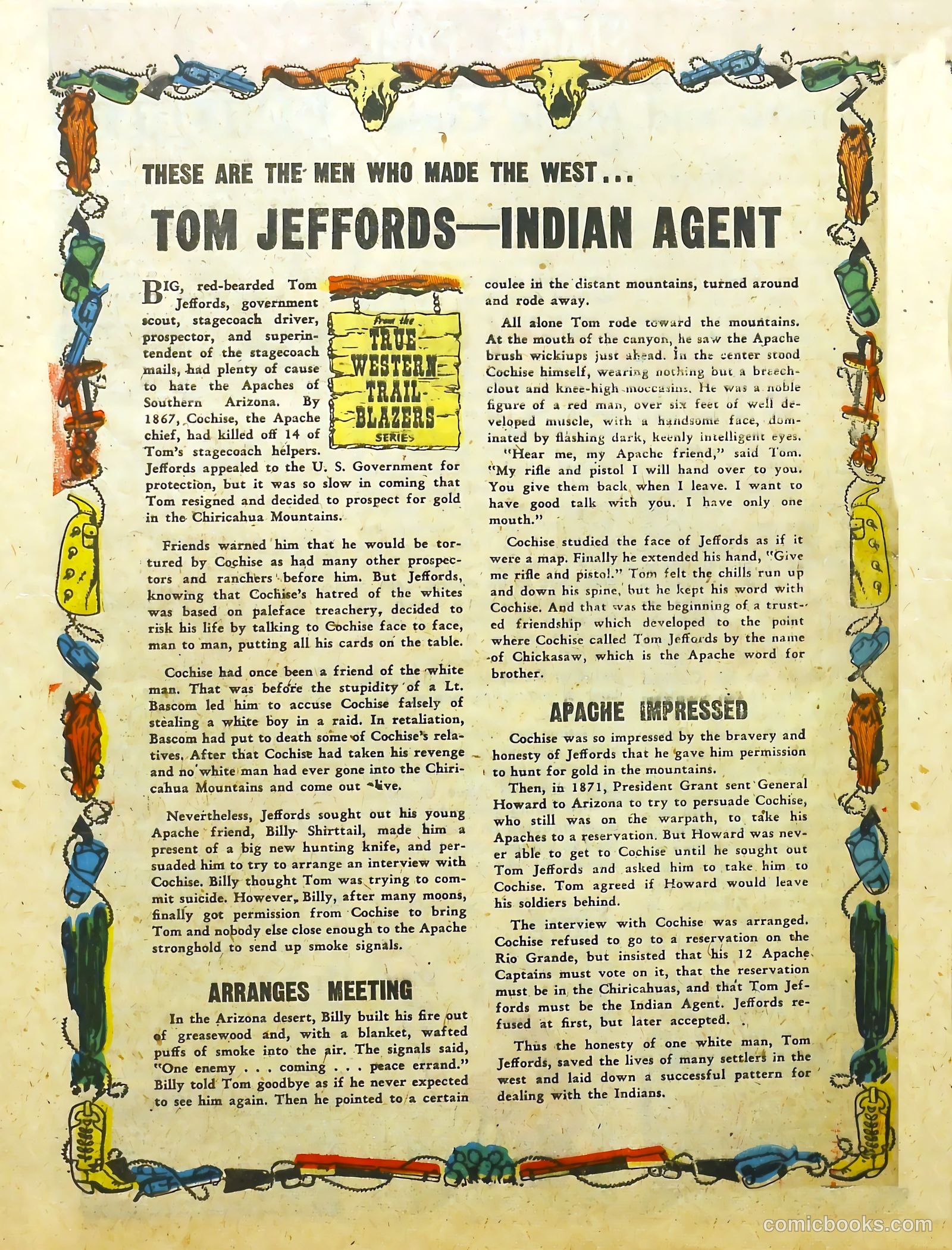 Prize Comics Western #86 (1950) — page 40 of 52