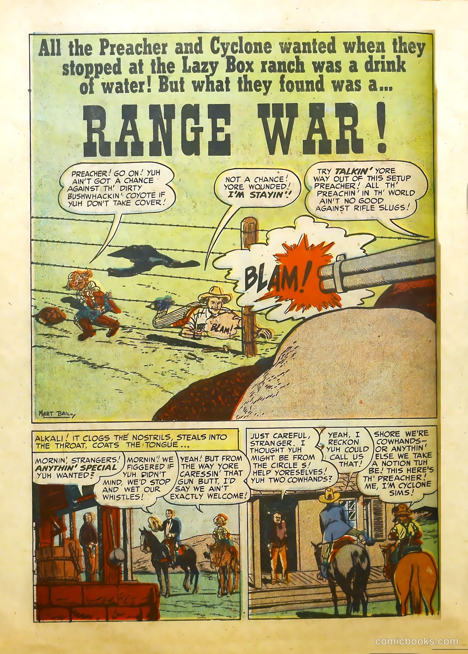 Prize Comics Western #86 (1950) — page 42 of 52