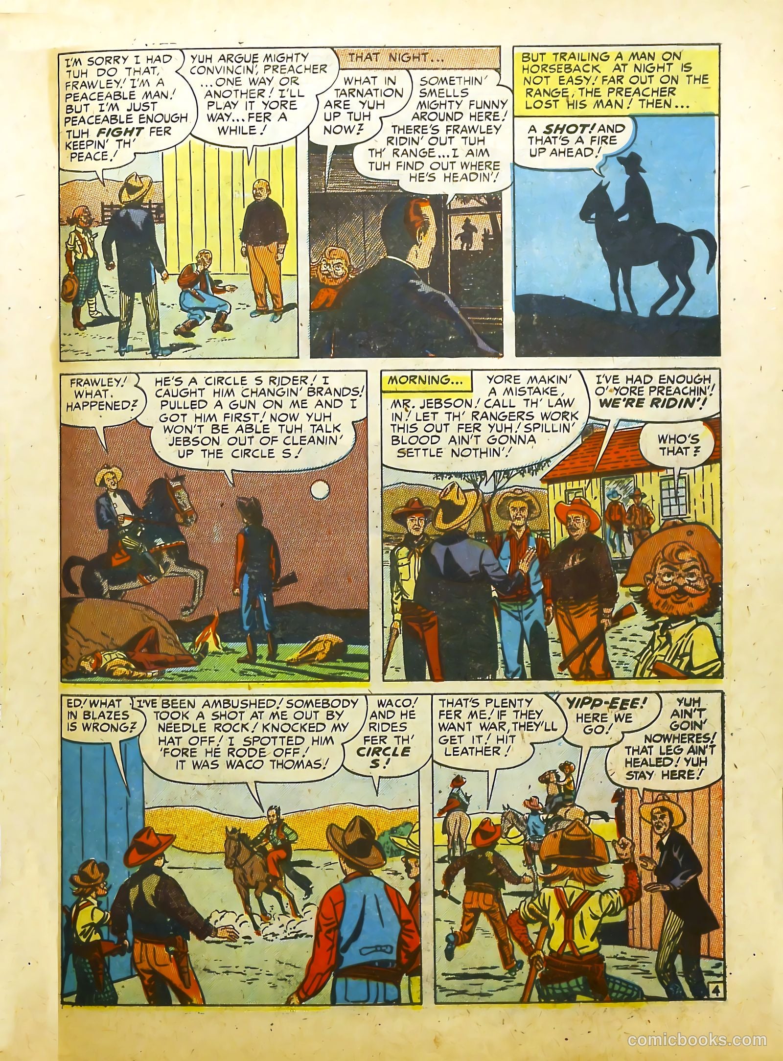 Prize Comics Western #86 (1950) — page 45 of 52