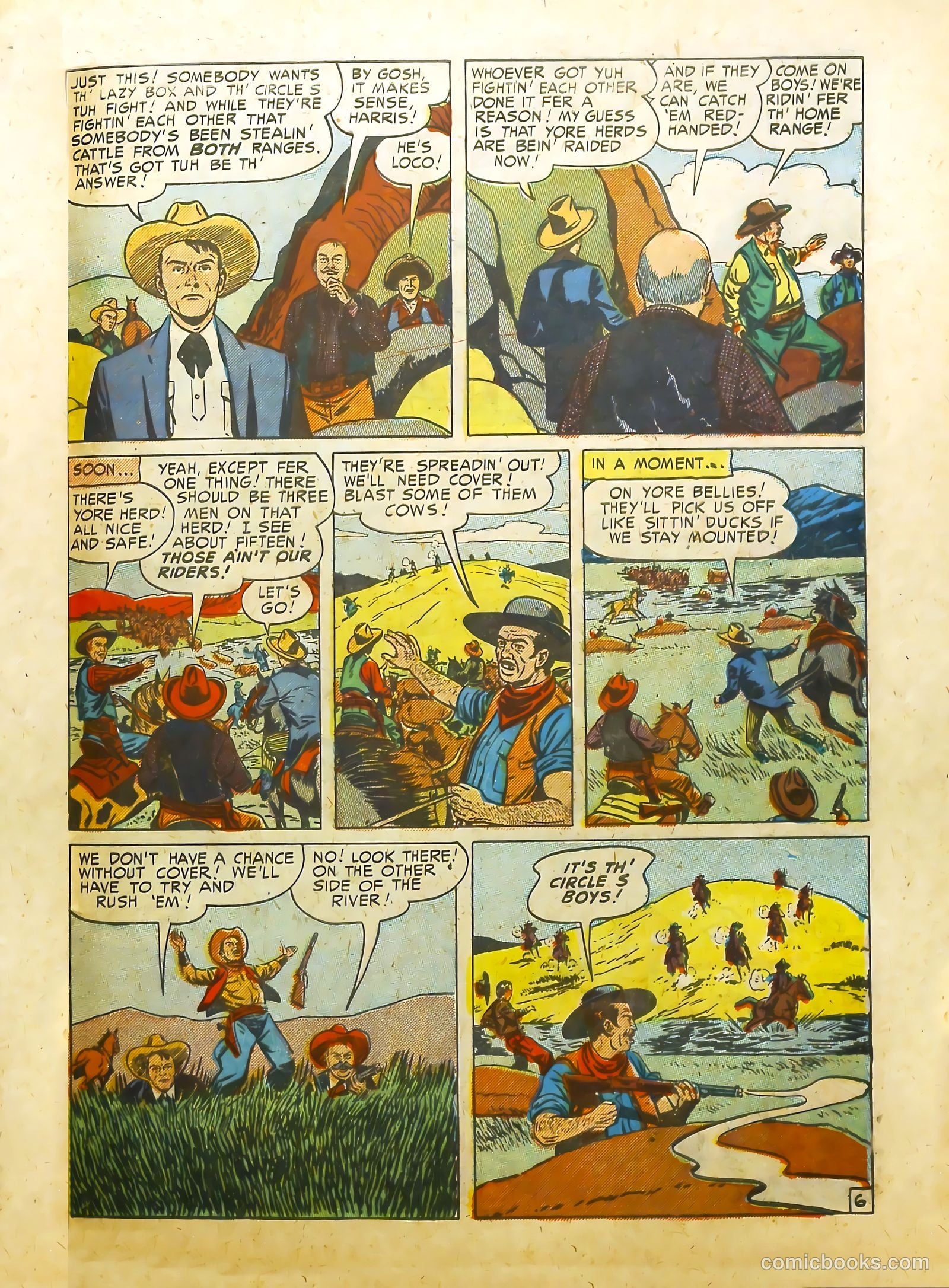 Prize Comics Western #86 (1950) — page 47 of 52