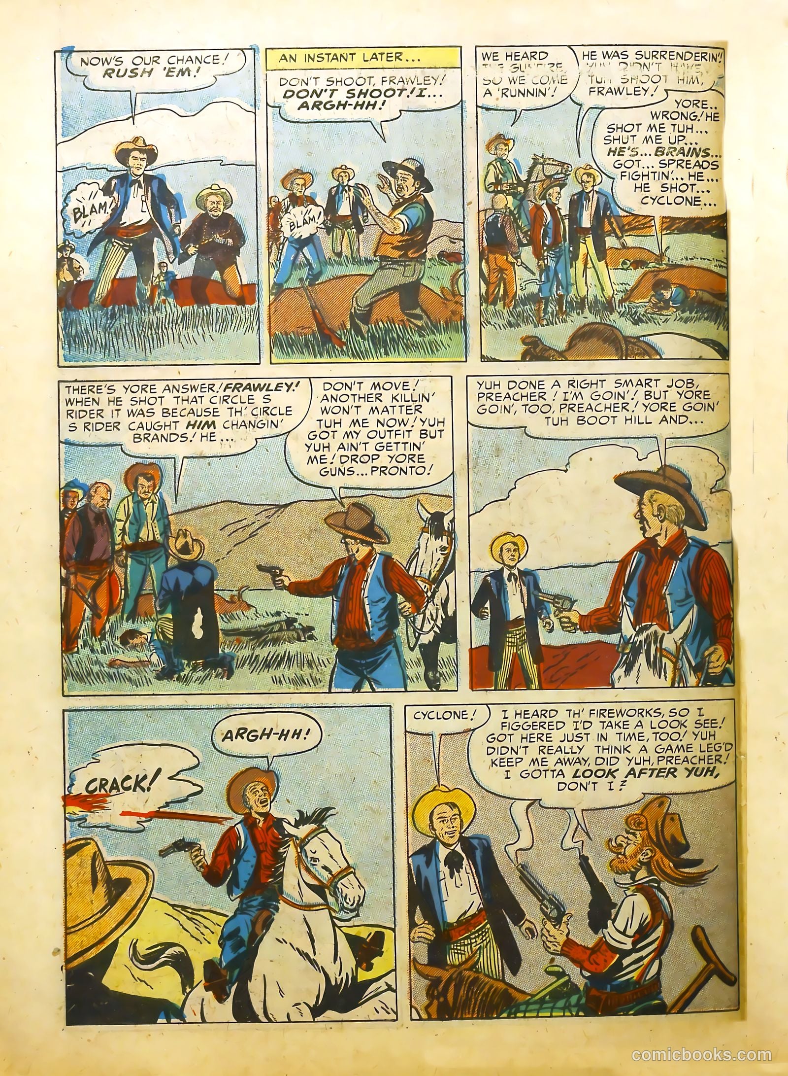 Prize Comics Western #86 (1950) — page 48 of 52
