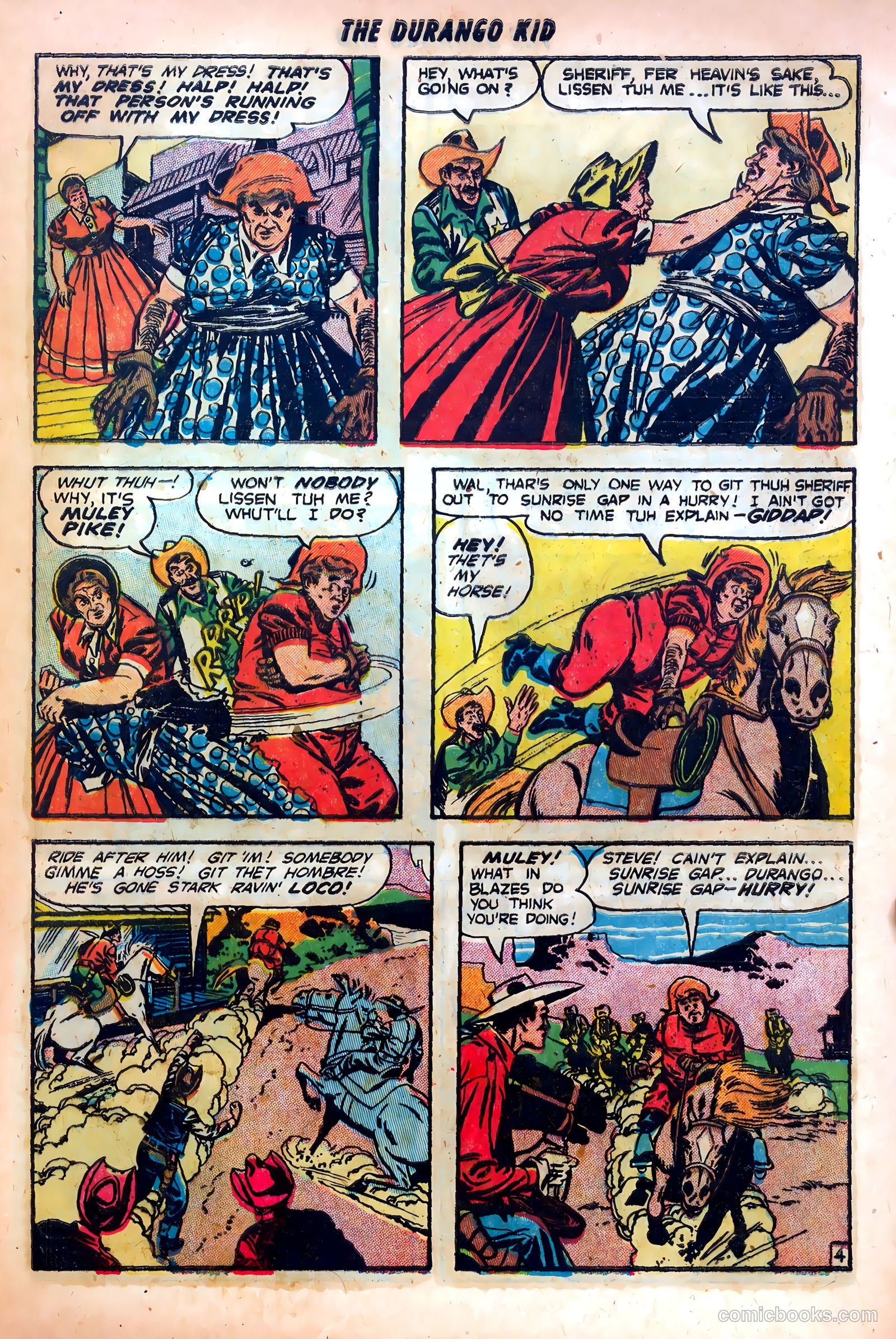 Durango Kid #17 (1955) — page 31 of 36