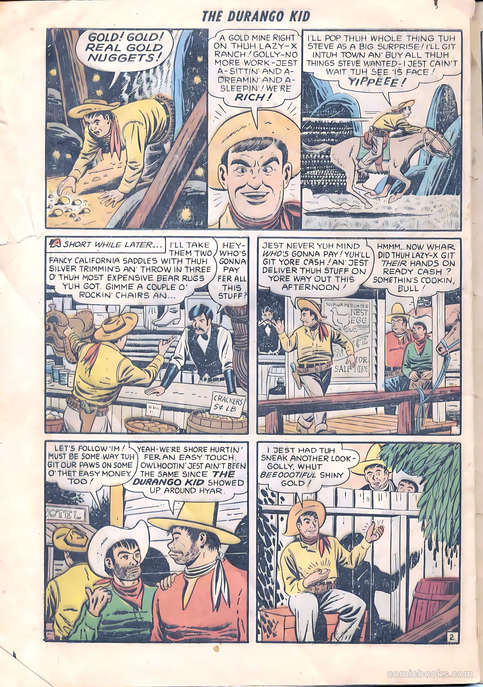 Durango Kid #20 (1955) — page 30 of 36