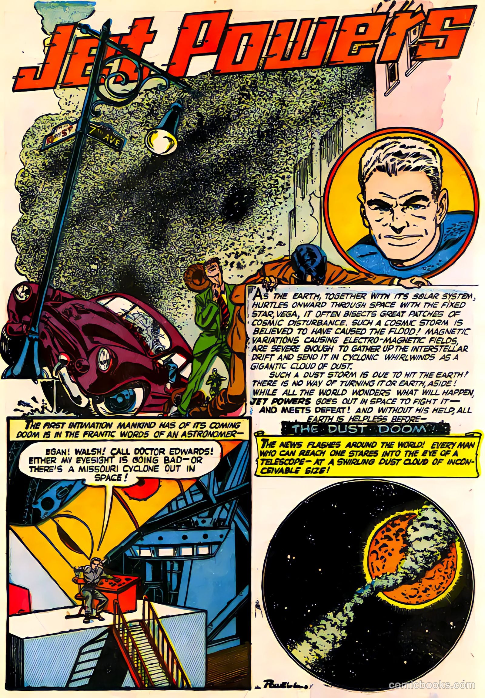 Jet Powers #3 (1951) — page 2 of 28