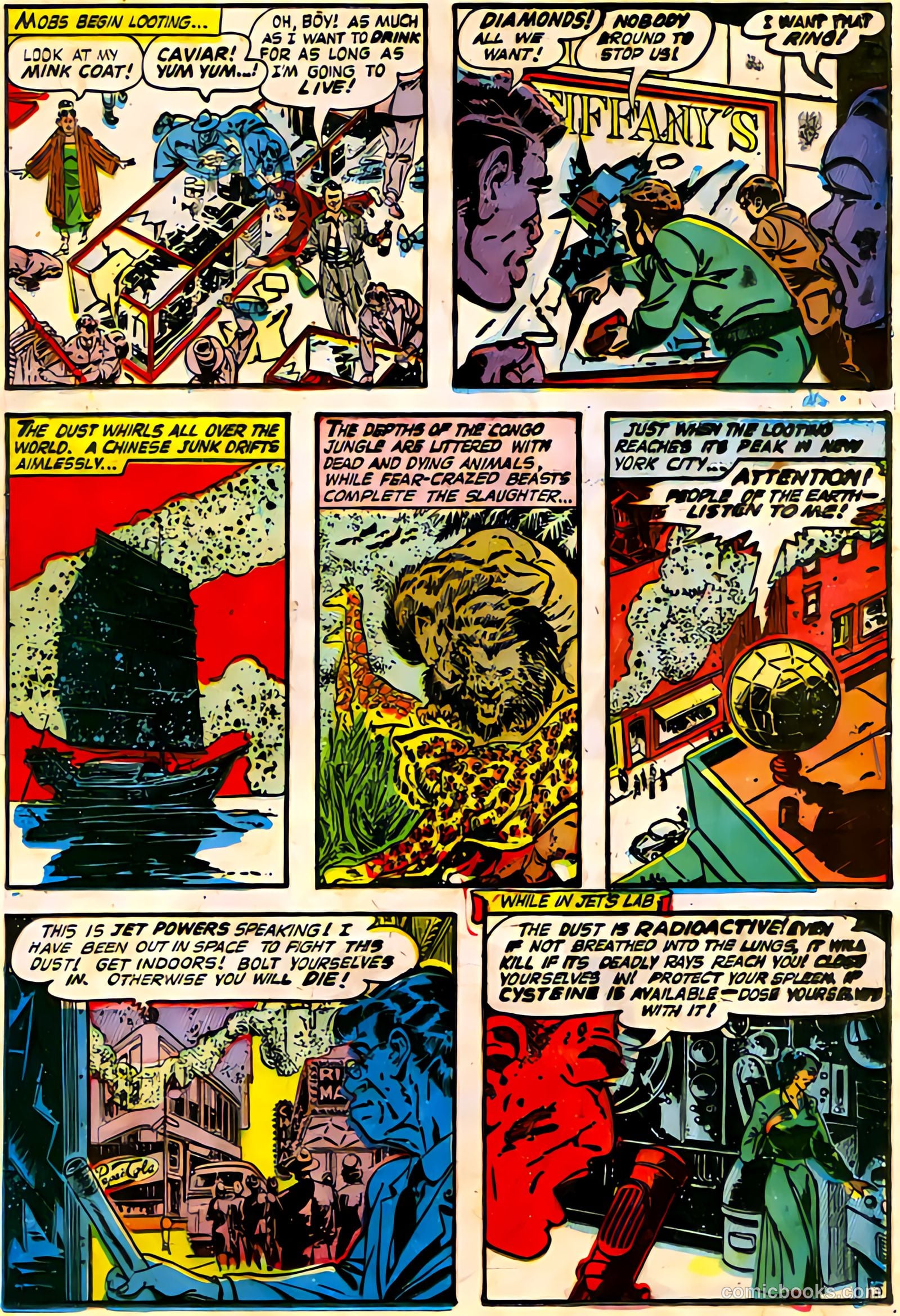 Jet Powers #3 (1951) — page 4 of 28