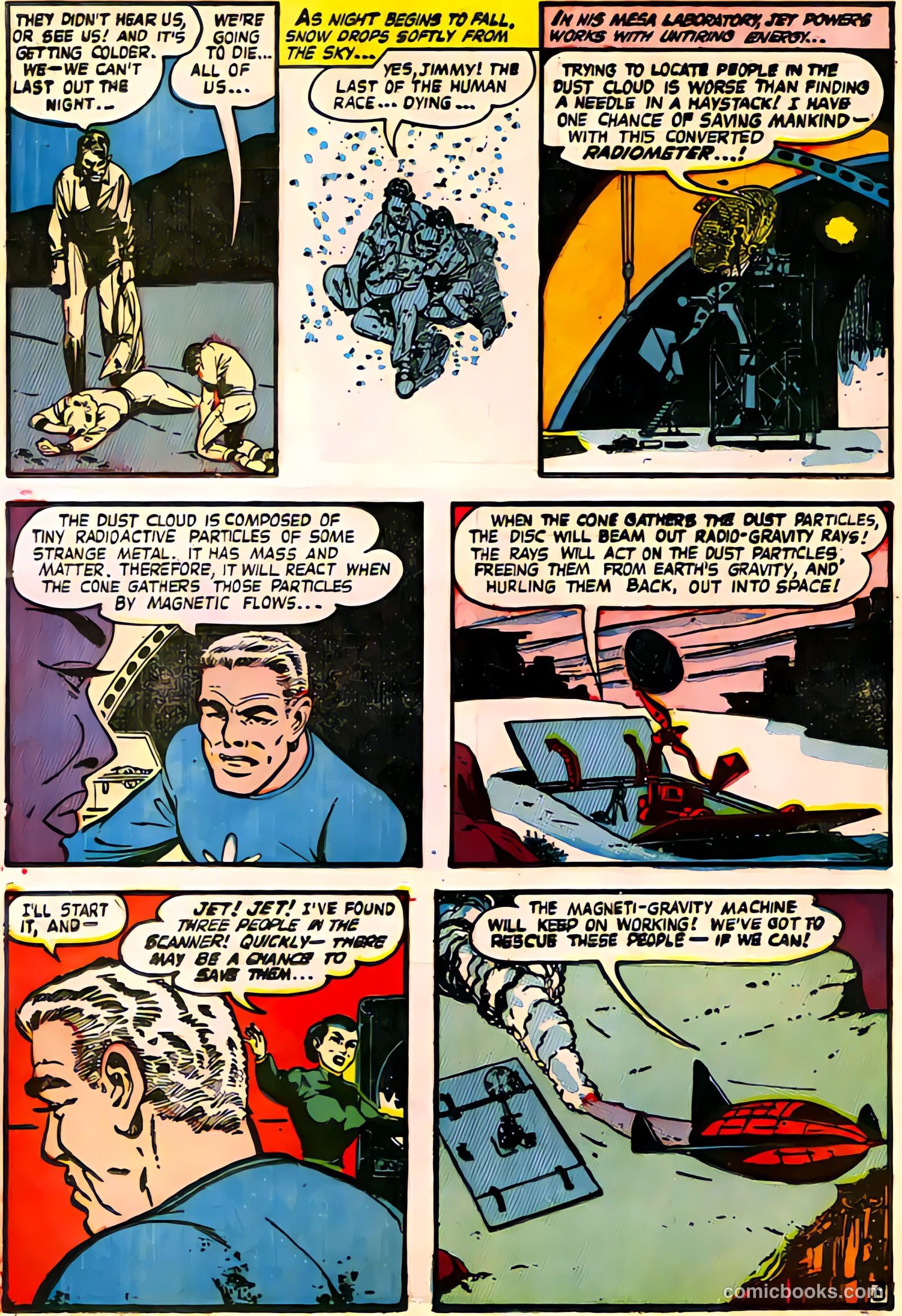 Jet Powers #3 (1951) — page 9 of 28