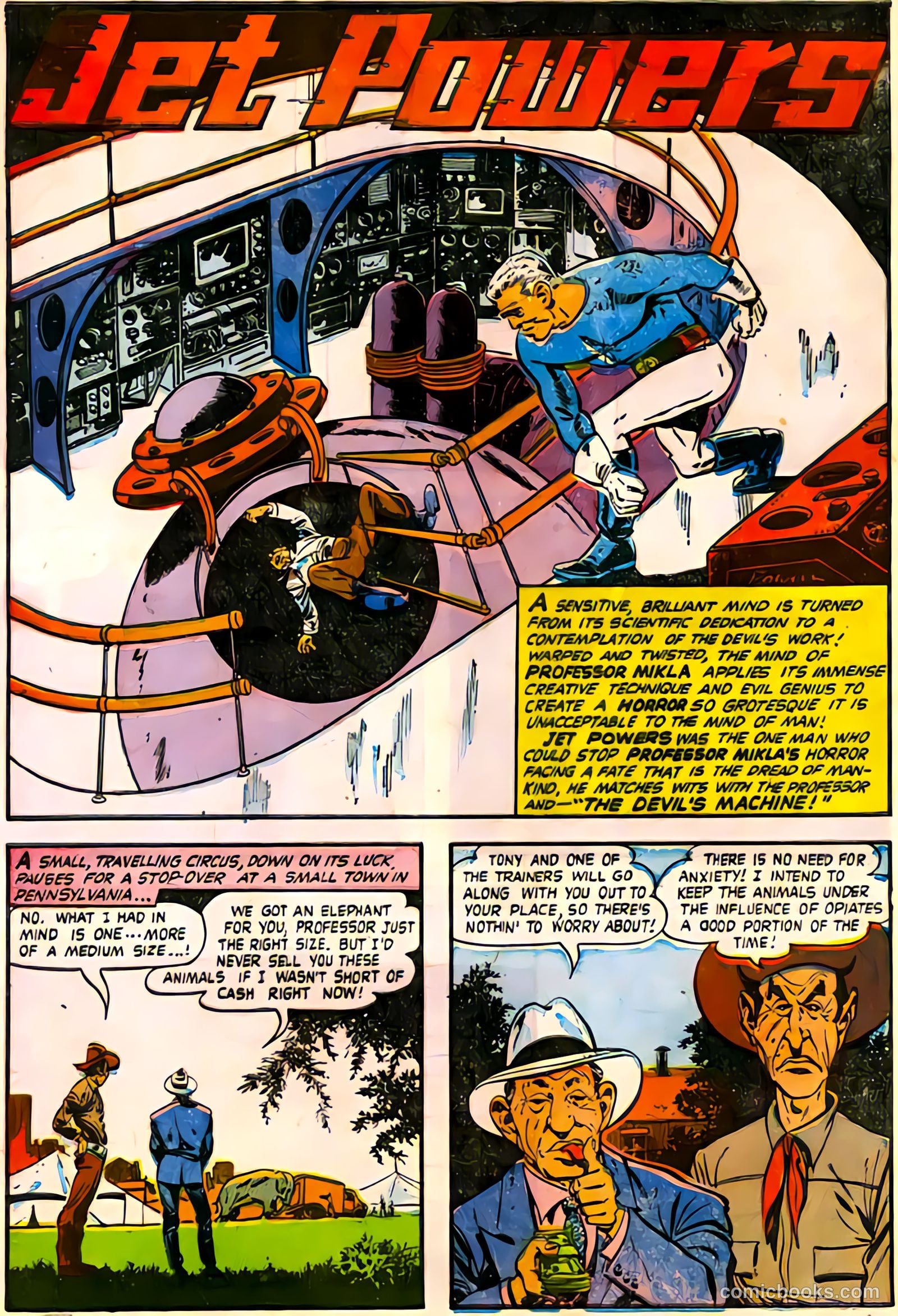 Jet Powers #3 (1951) — page 10 of 28