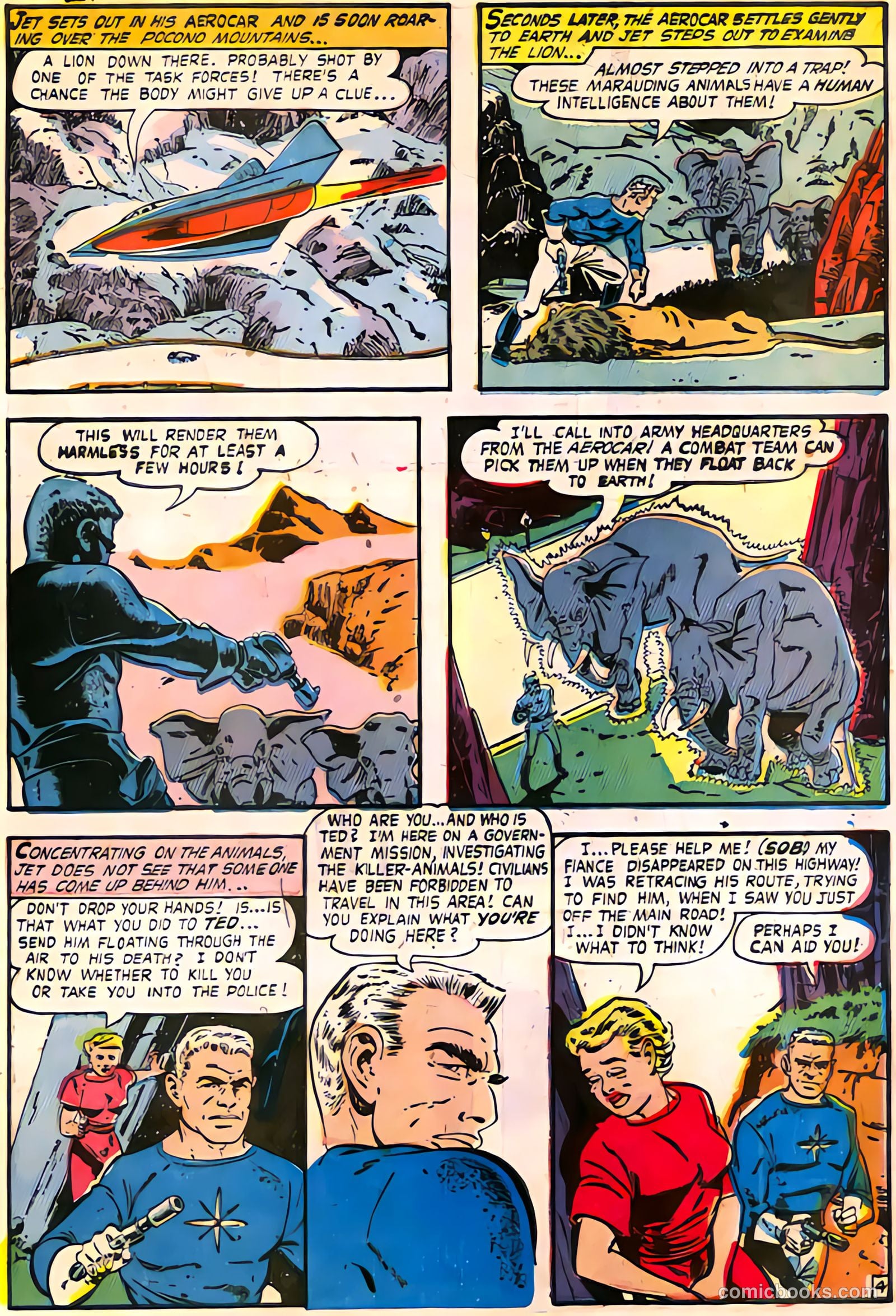 Jet Powers #3 (1951) — page 13 of 28
