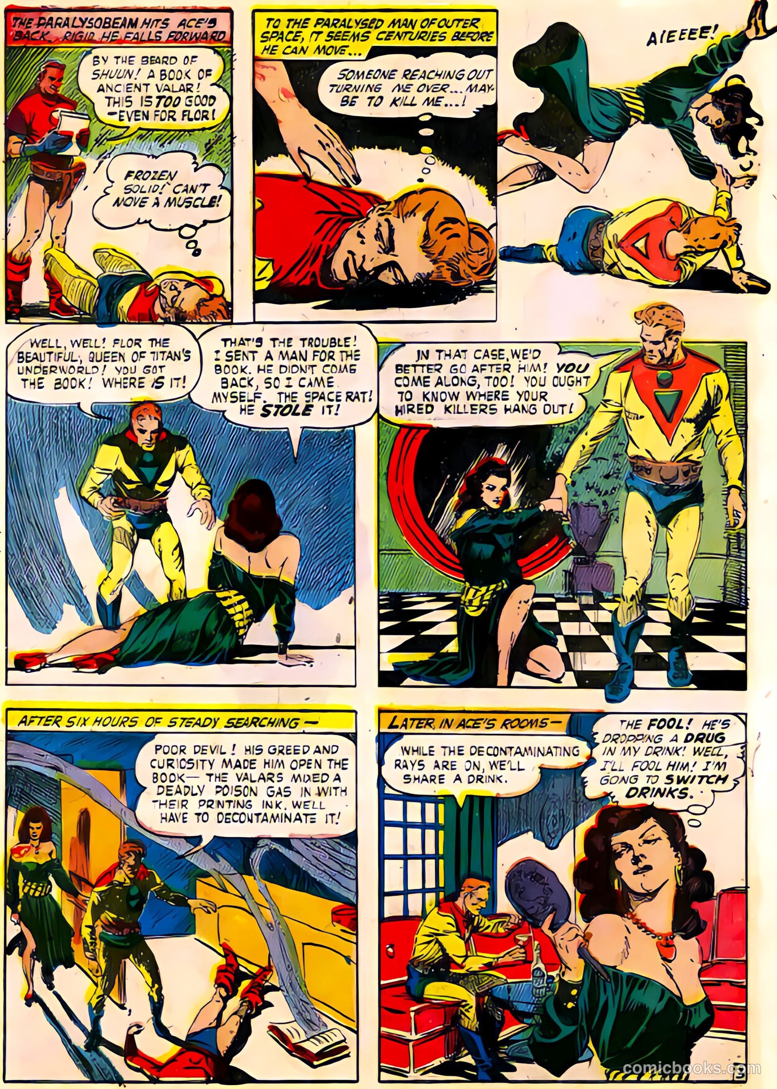 Jet Powers #3 (1951) — page 16 of 28