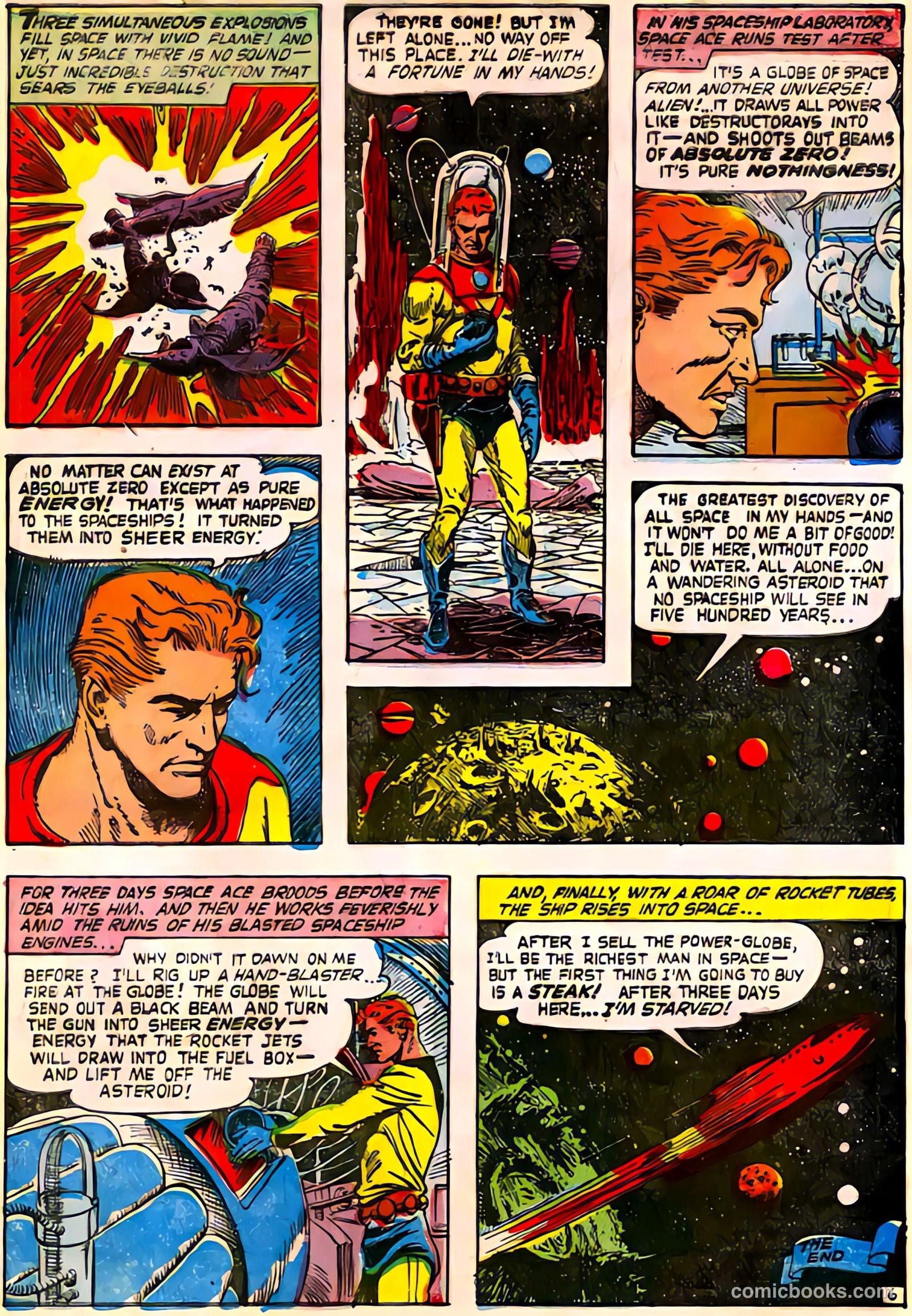 Jet Powers #3 (1951) — page 19 of 28