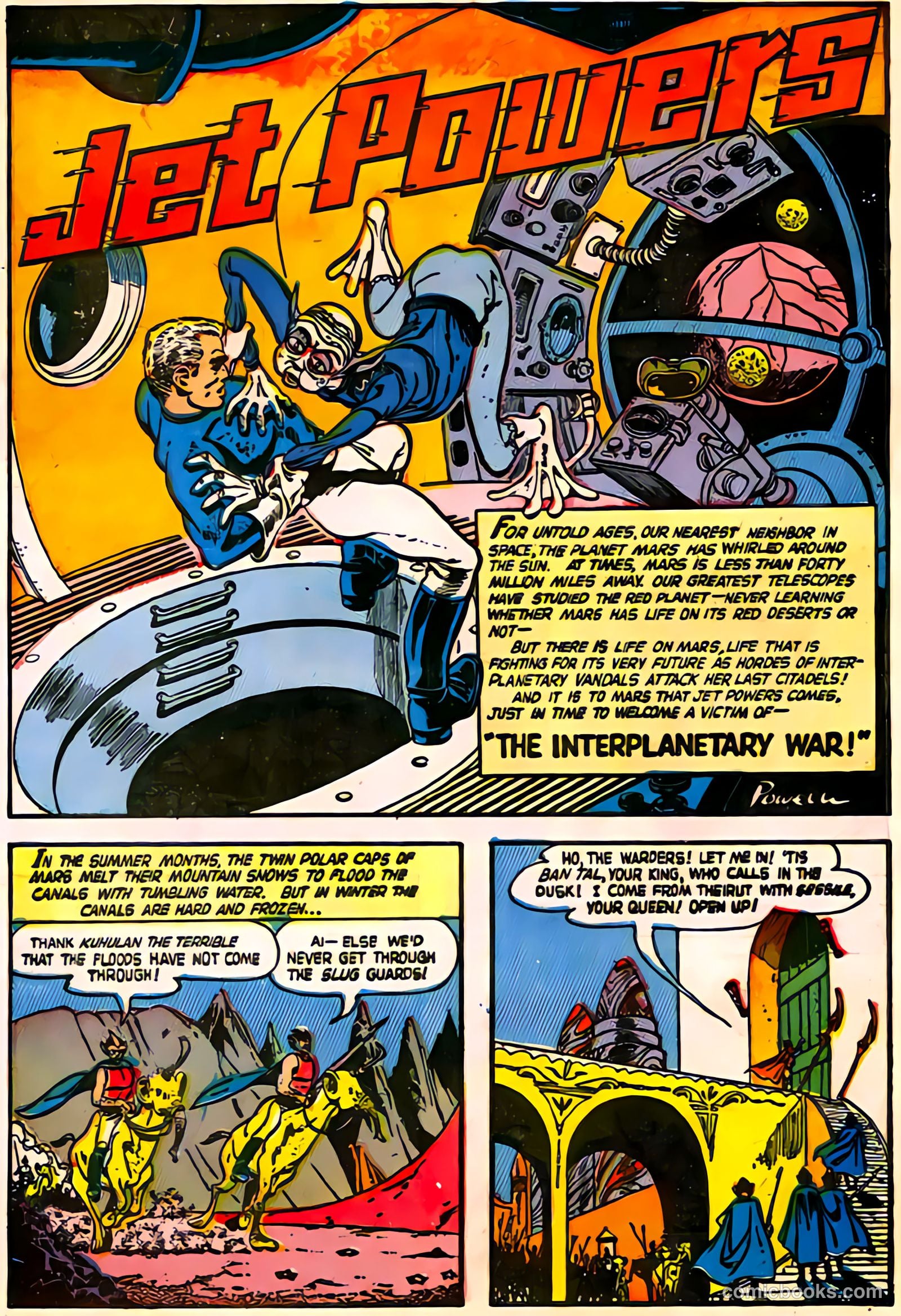 Jet Powers #3 (1951) — page 20 of 28