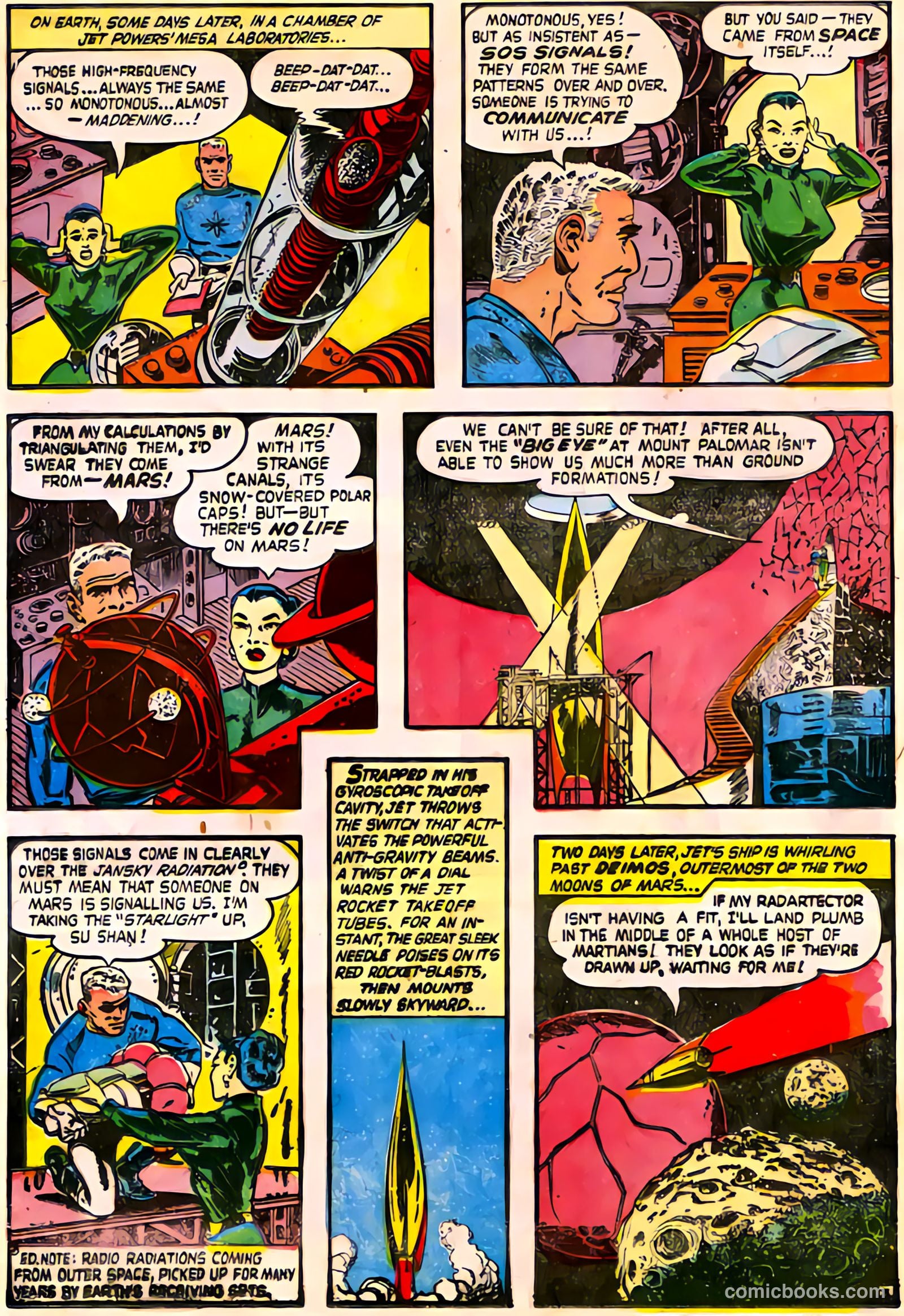 Jet Powers #3 (1951) — page 22 of 28