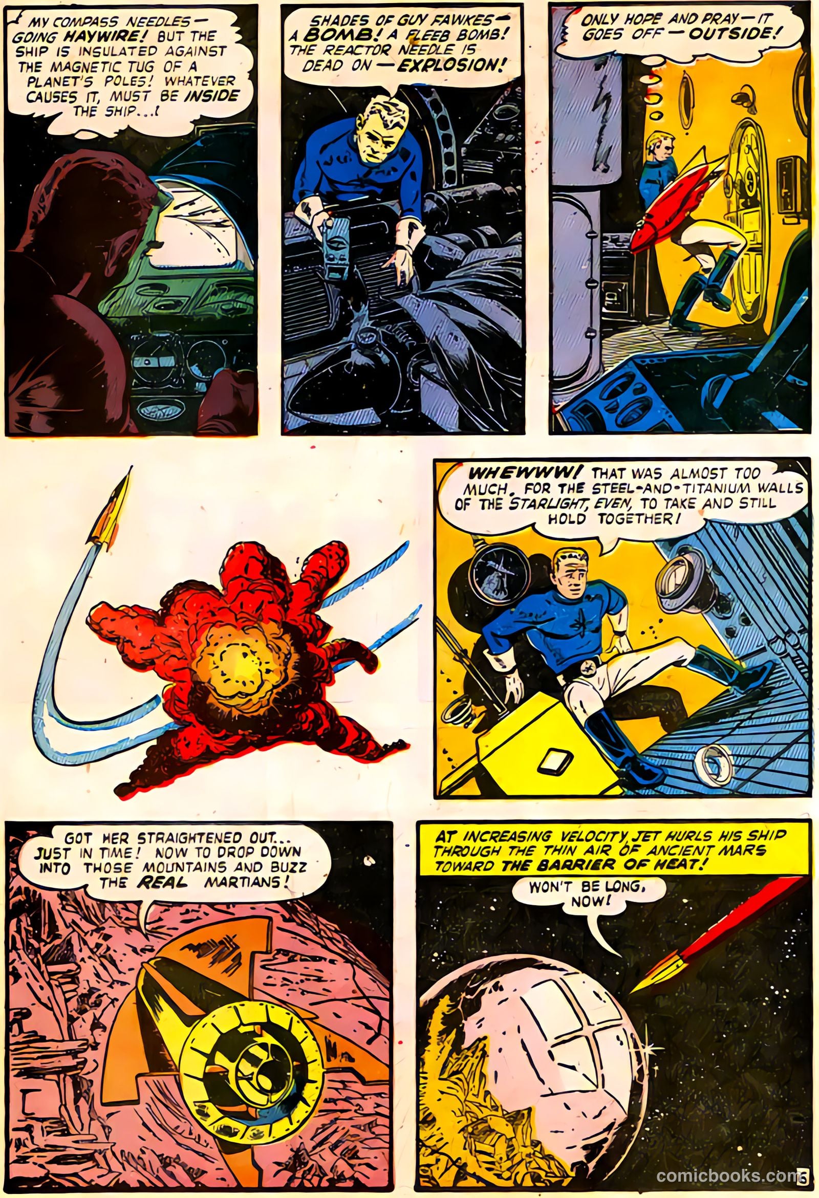 Jet Powers #3 (1951) — page 25 of 28