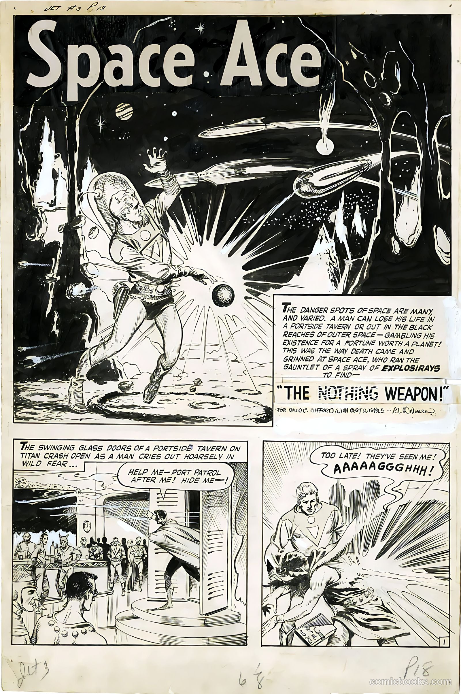Jet Powers #3 (1951) — page 28 of 28