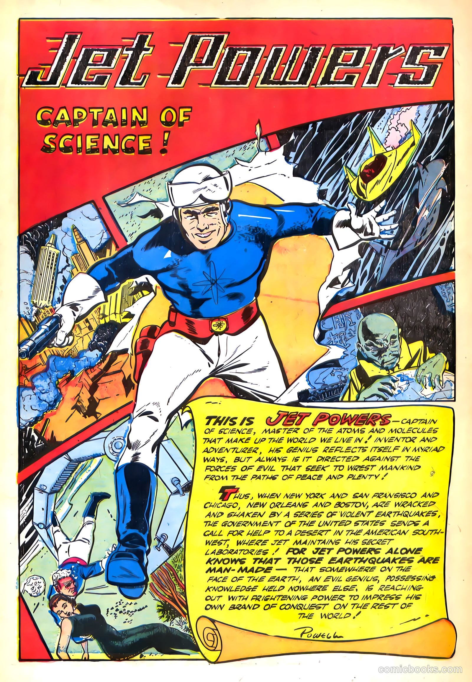 Jet Powers #1 (1951) — page 3 of 36