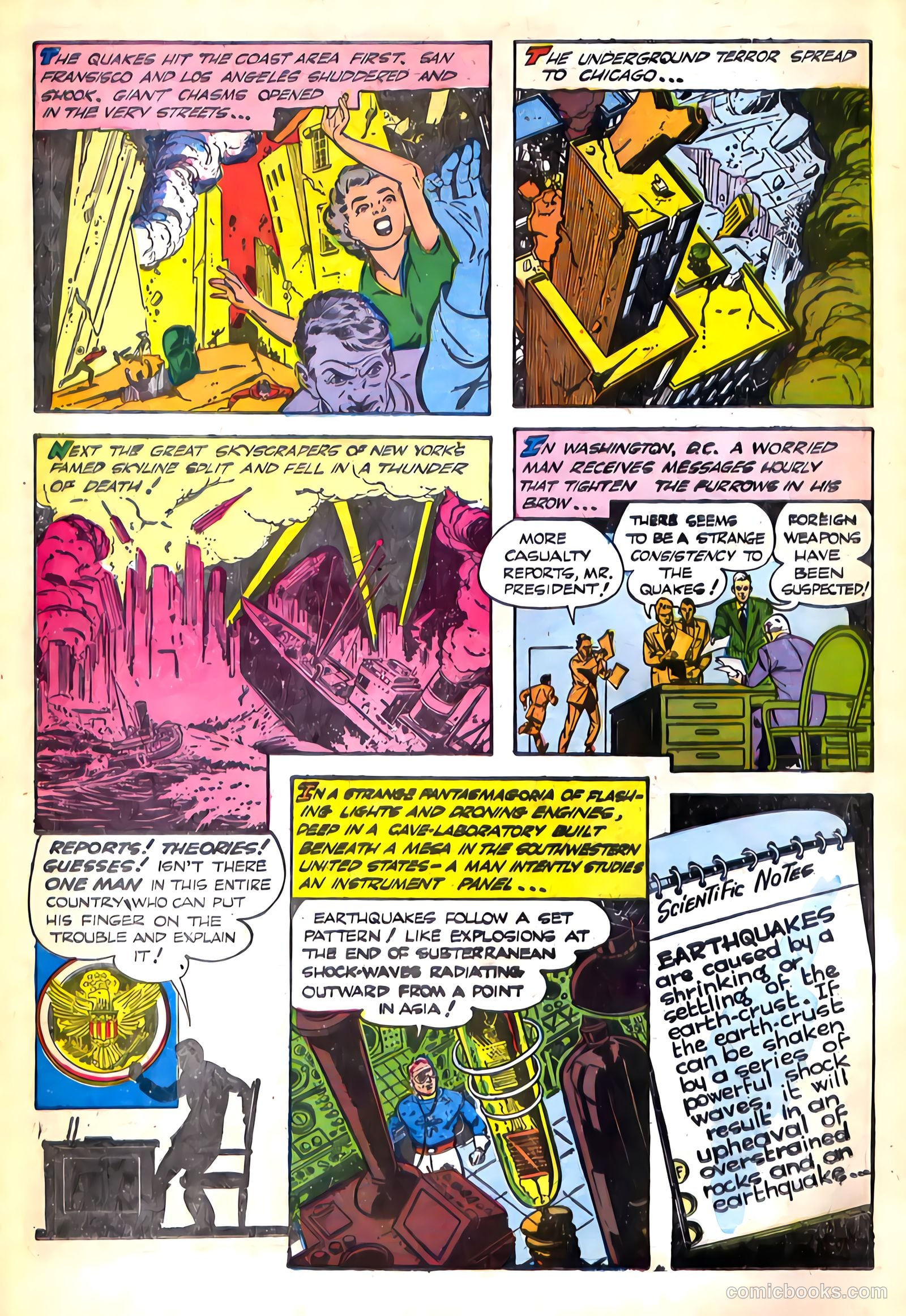 Jet Powers #1 (1951) — page 4 of 36
