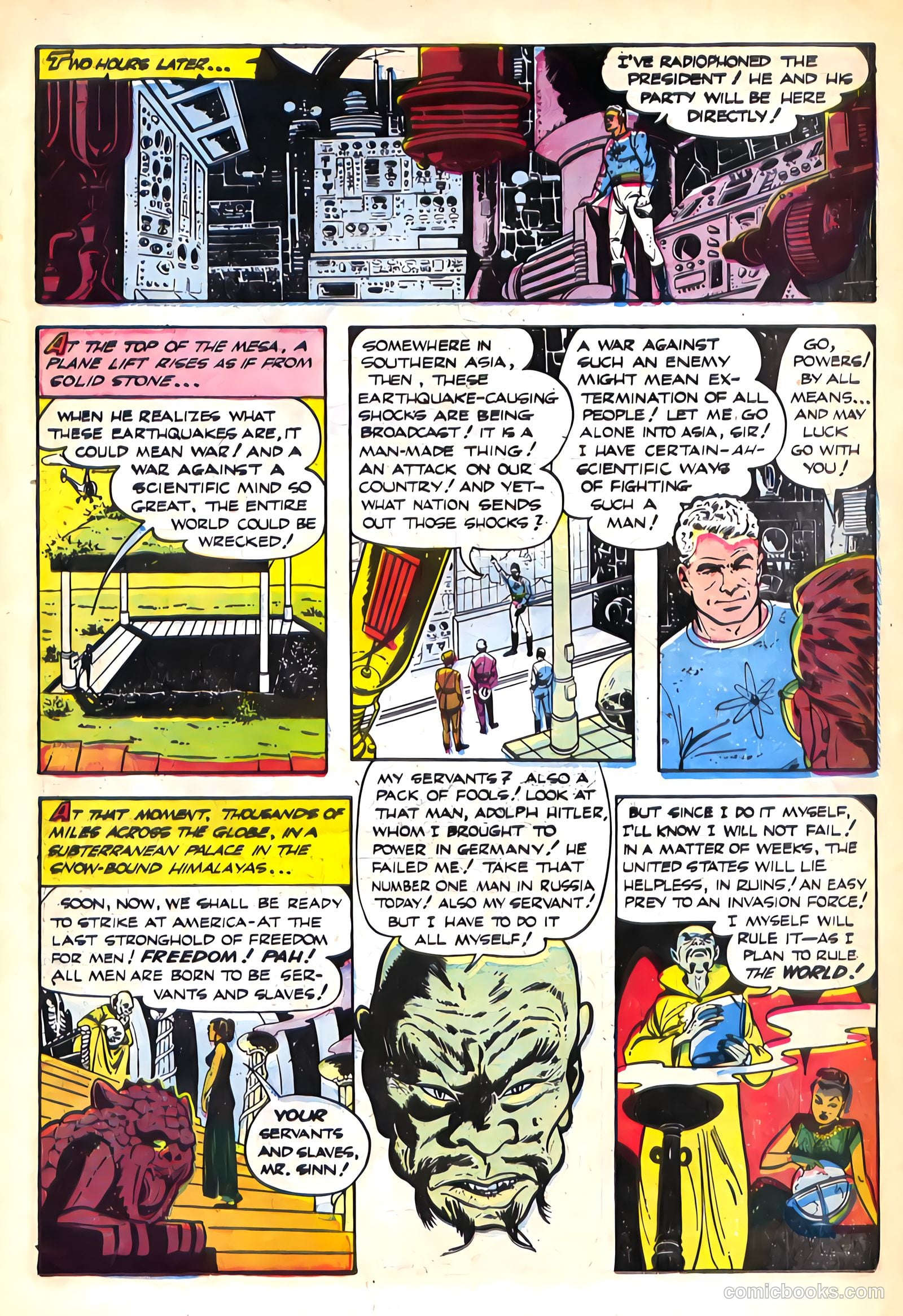 Jet Powers #1 (1951) — page 5 of 36