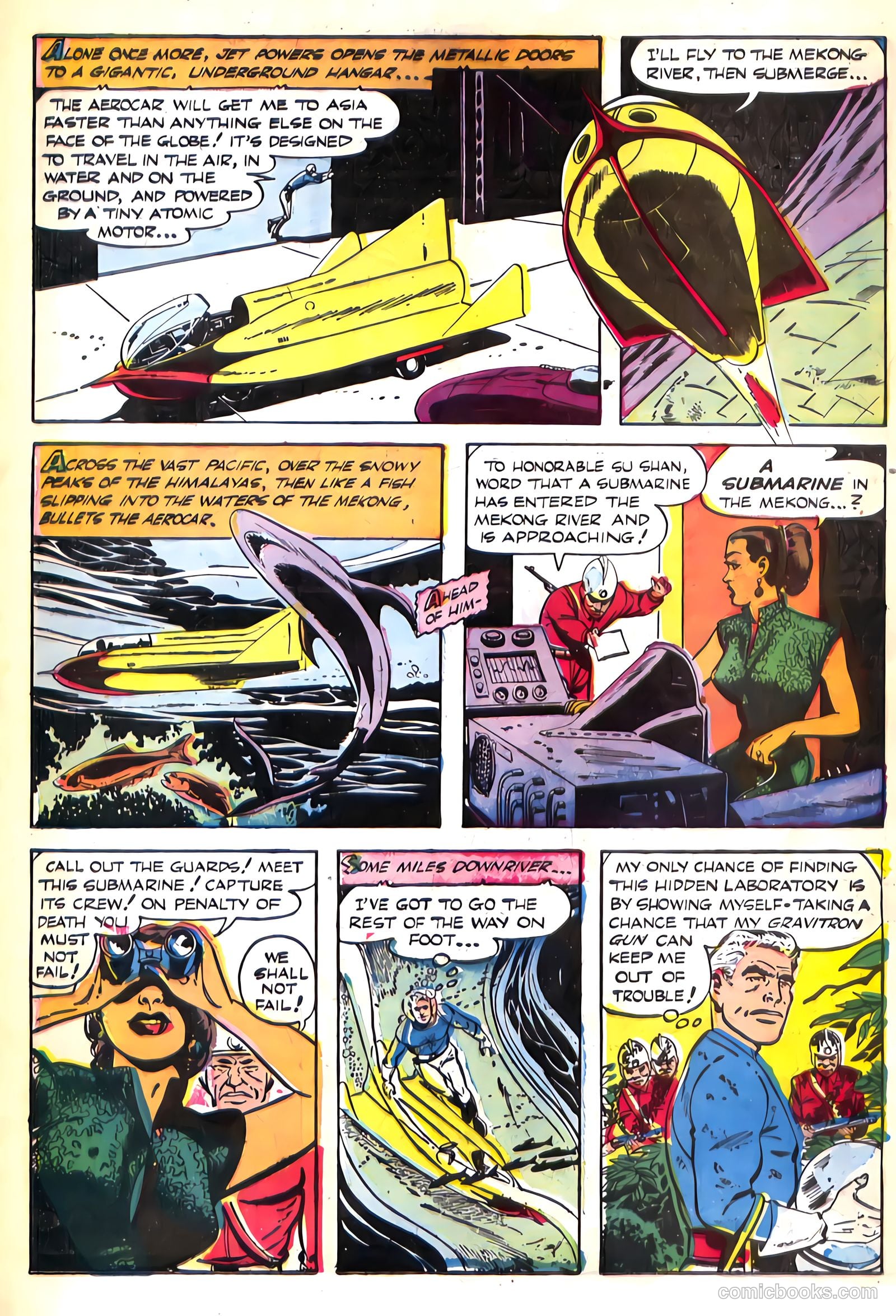 Jet Powers #1 (1951) — page 6 of 36