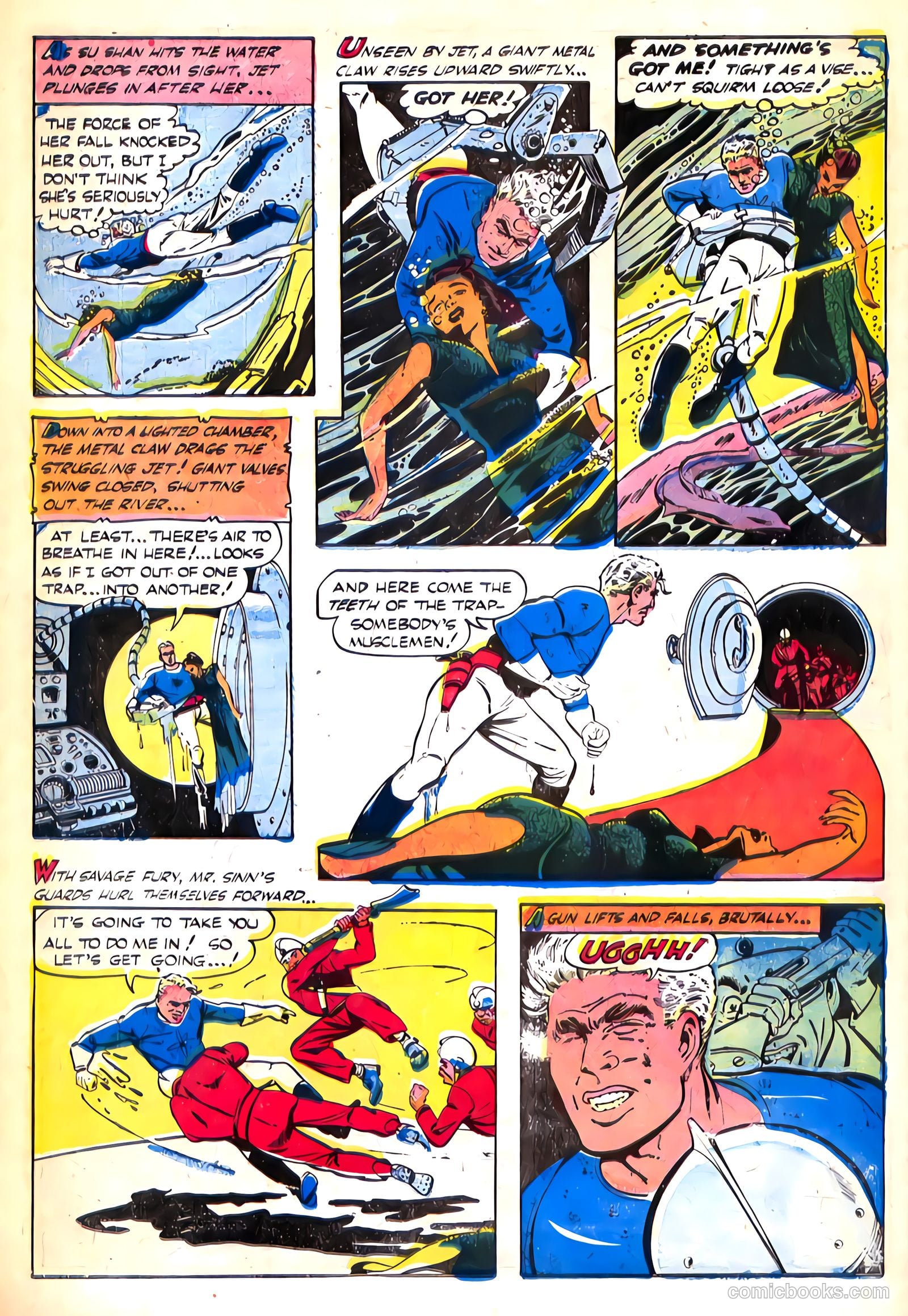 Jet Powers #1 (1951) — page 8 of 36