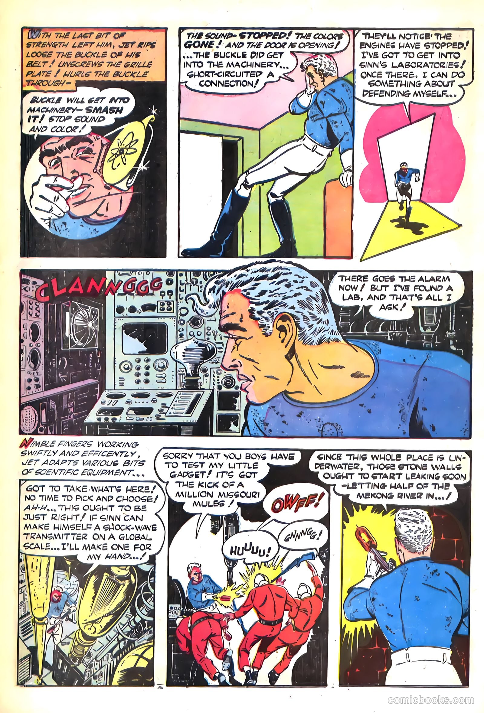 Jet Powers #1 (1951) — page 10 of 36