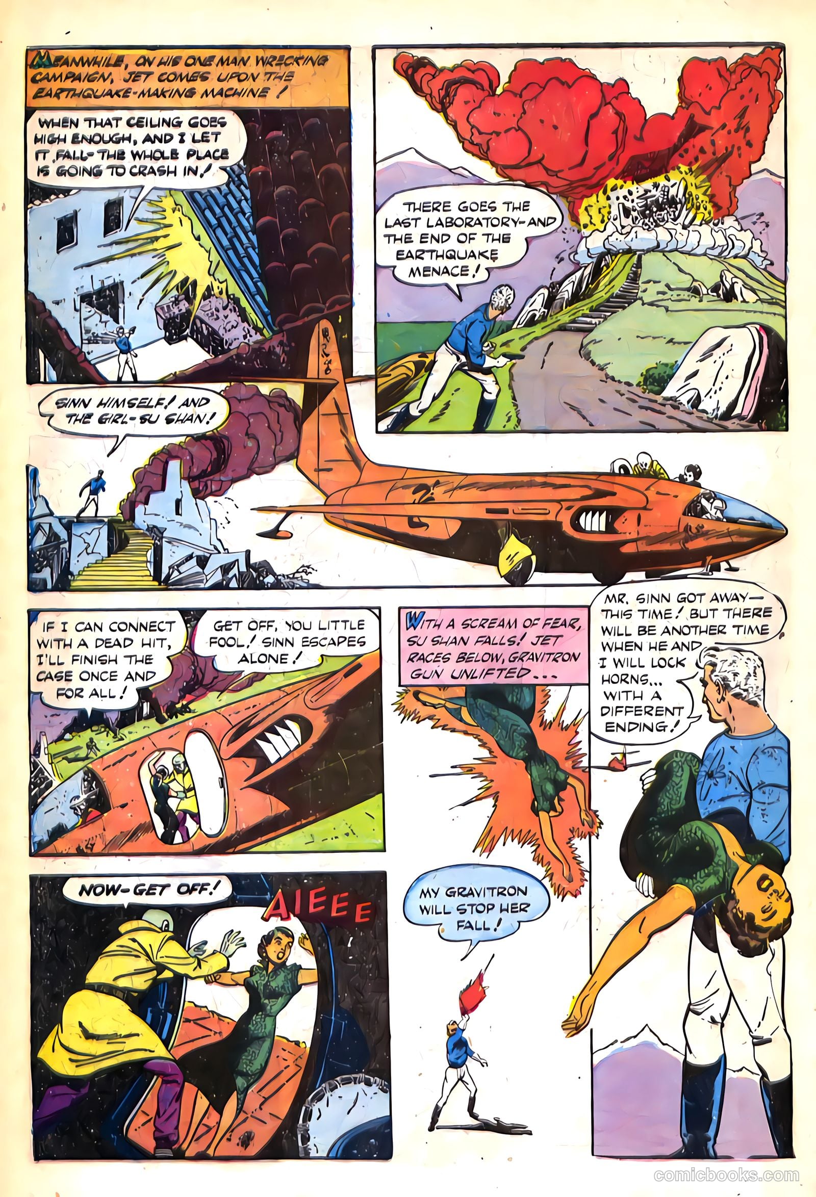 Jet Powers #1 (1951) — page 12 of 36