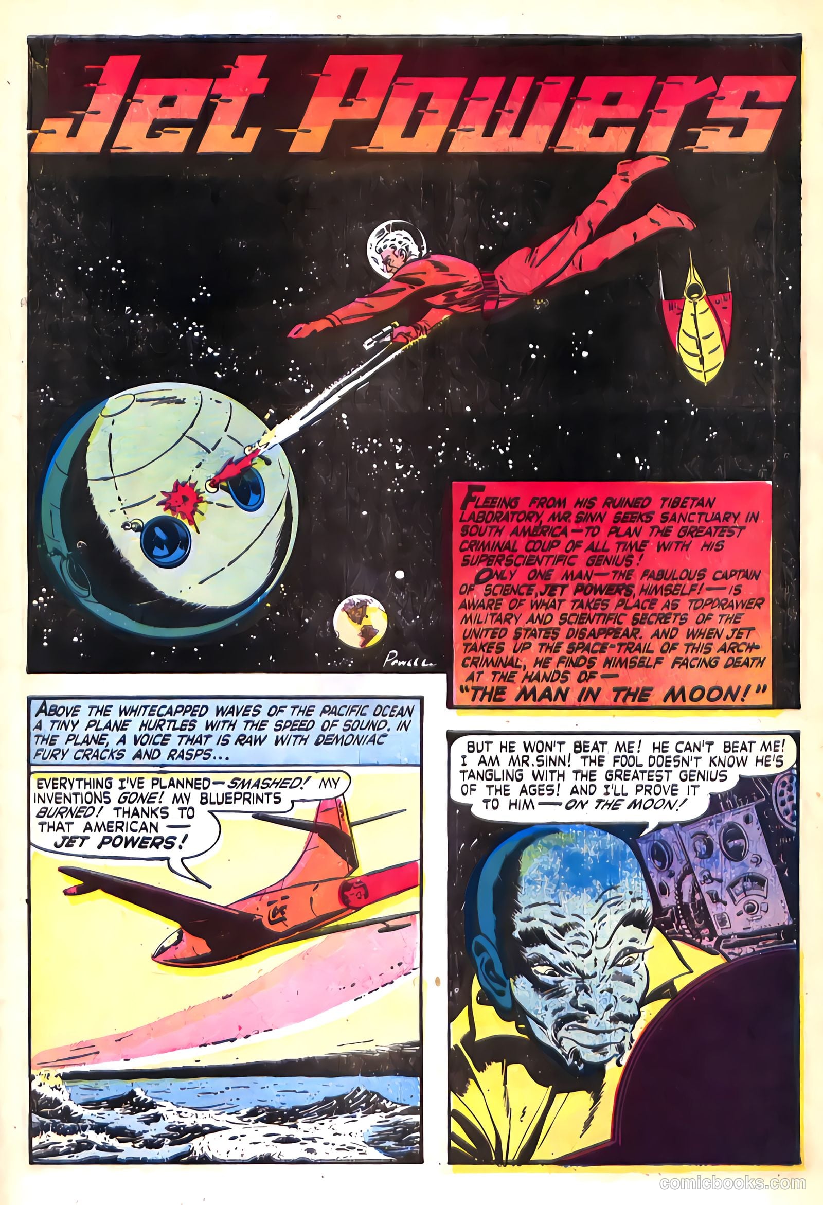 Jet Powers #1 (1951) — page 13 of 36