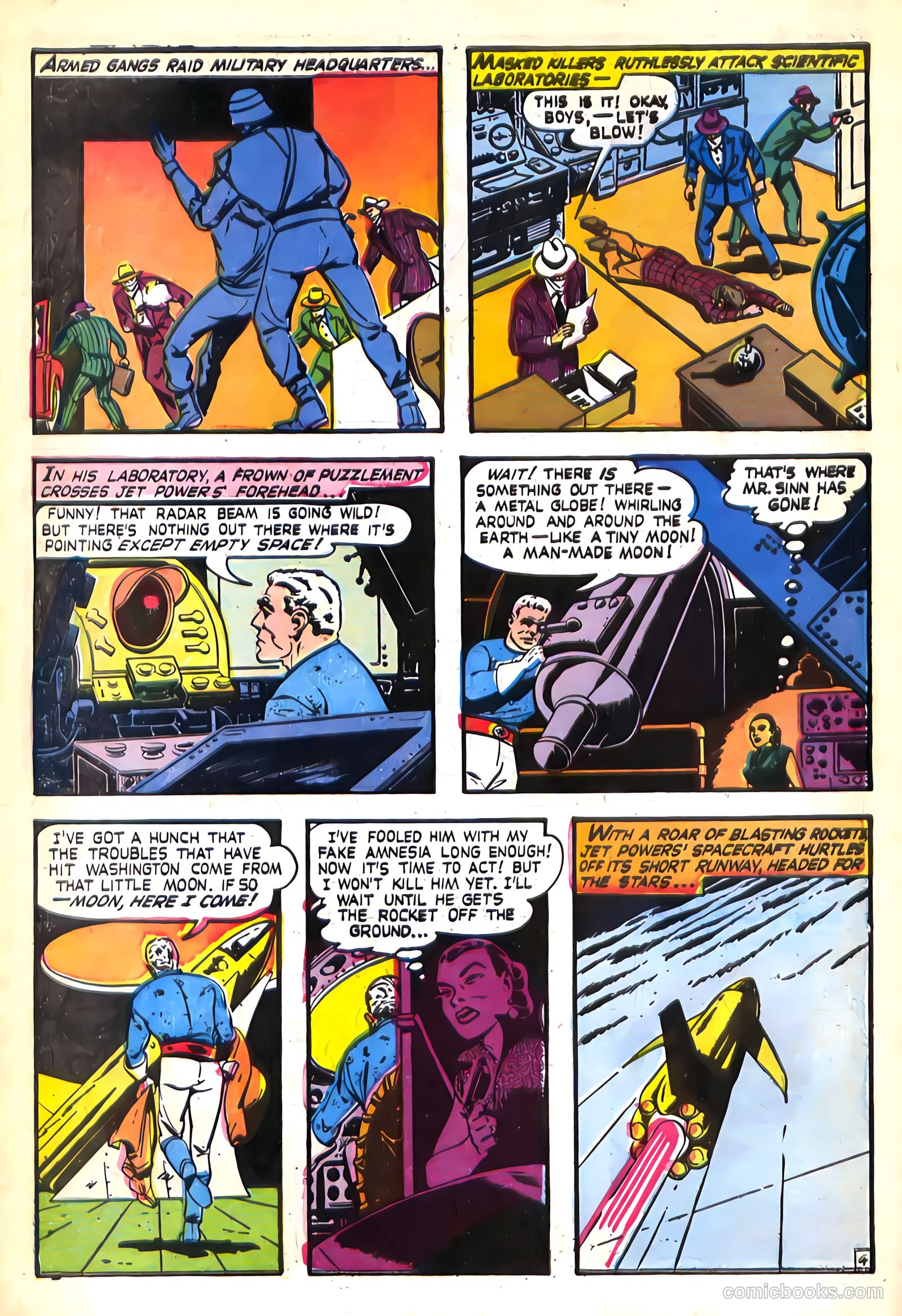 Jet Powers #1 (1951) — page 16 of 36