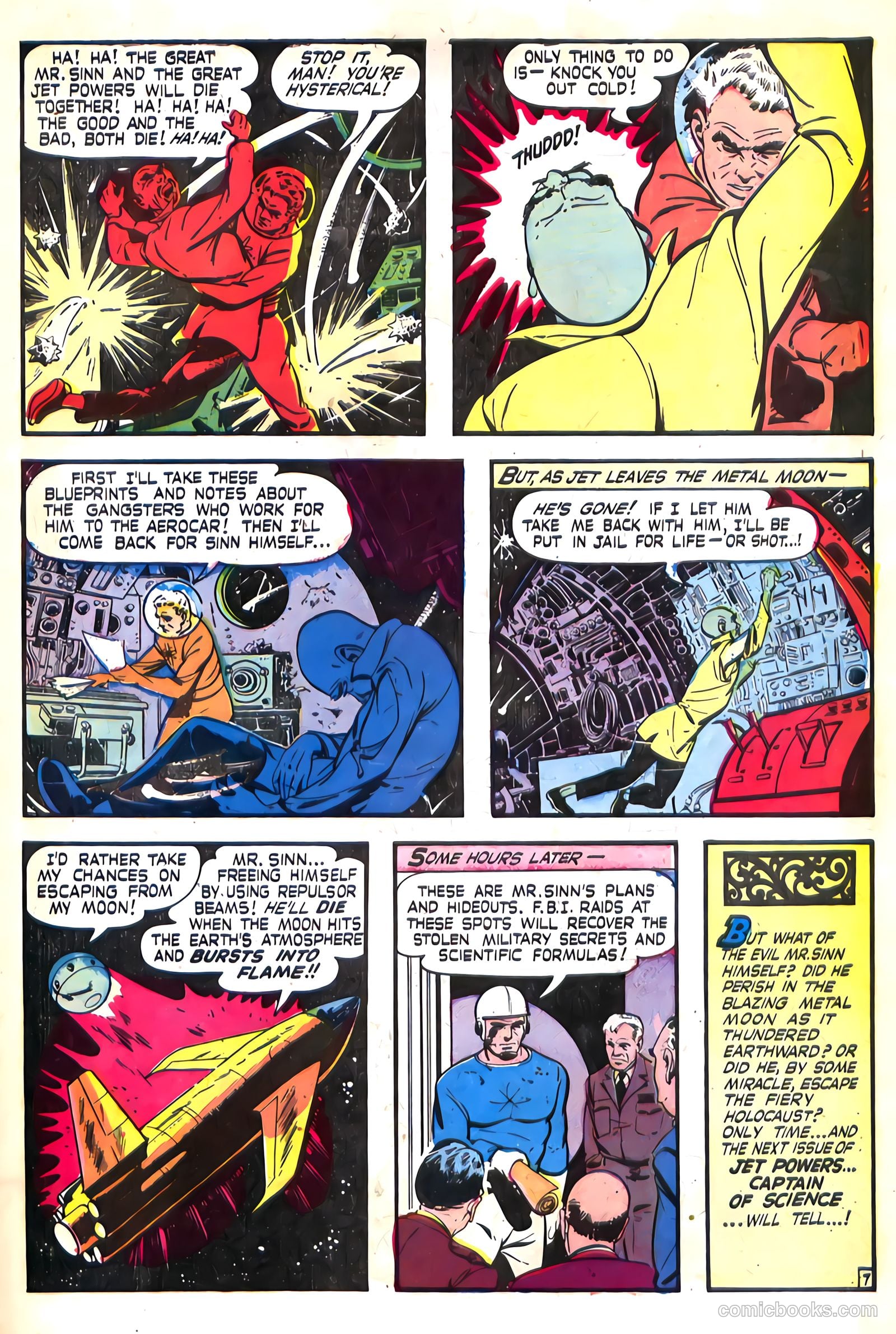 Jet Powers #1 (1951) — page 19 of 36