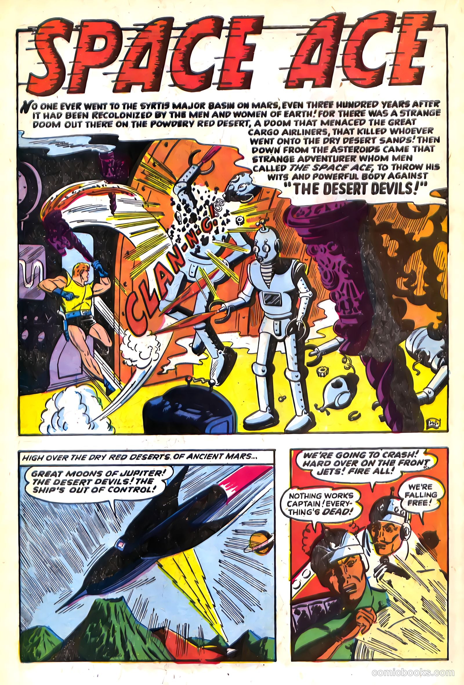 Jet Powers #1 (1951) — page 20 of 36