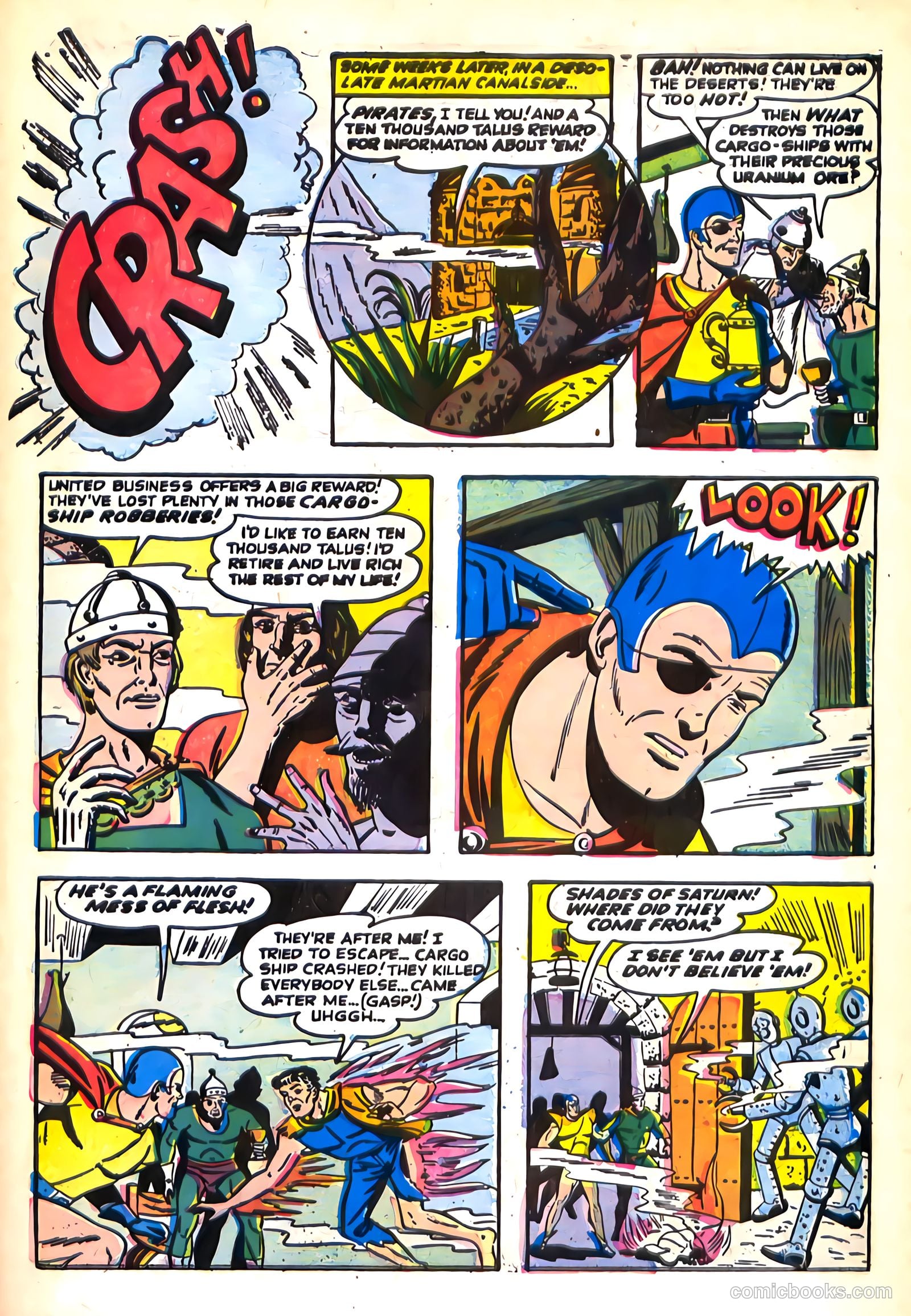 Jet Powers #1 (1951) — page 21 of 36
