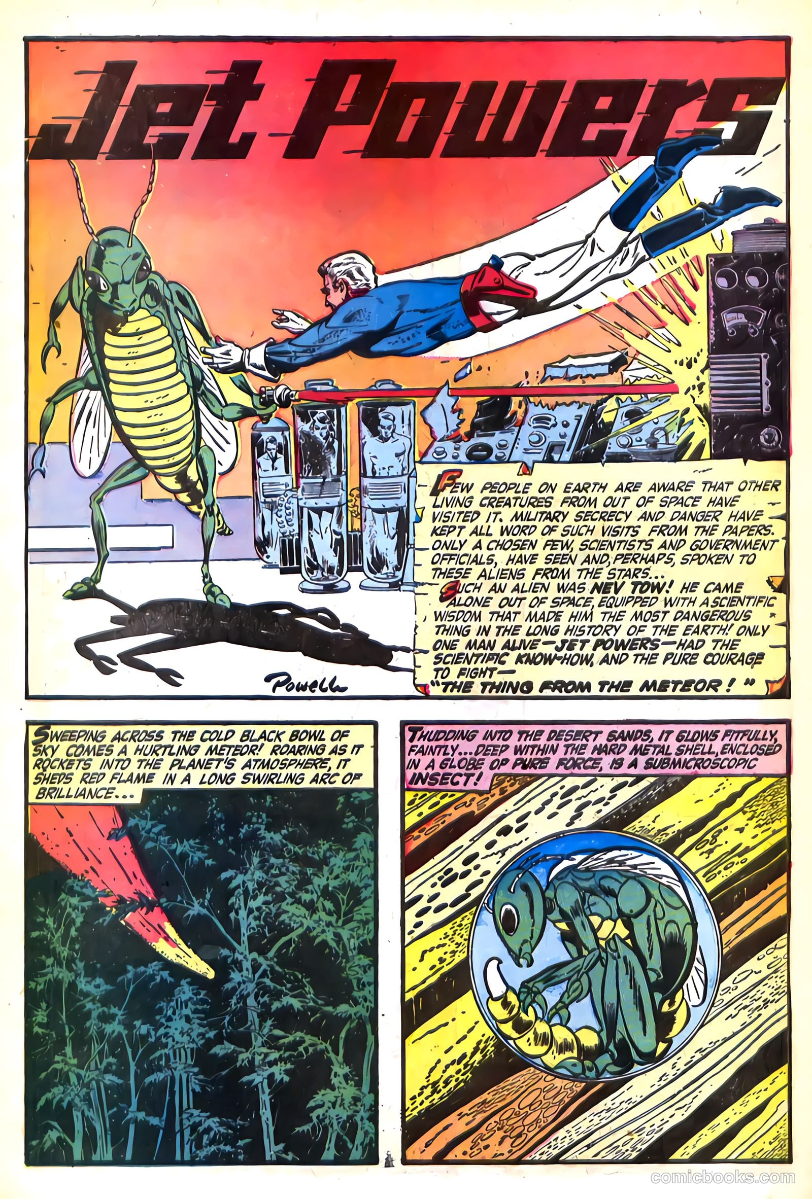 Jet Powers #1 (1951) — page 26 of 36