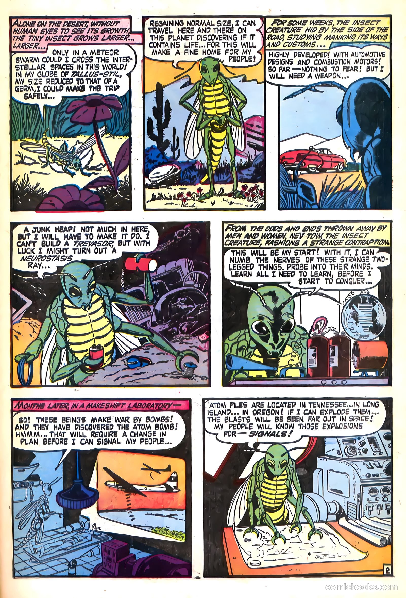 Jet Powers #1 (1951) — page 27 of 36