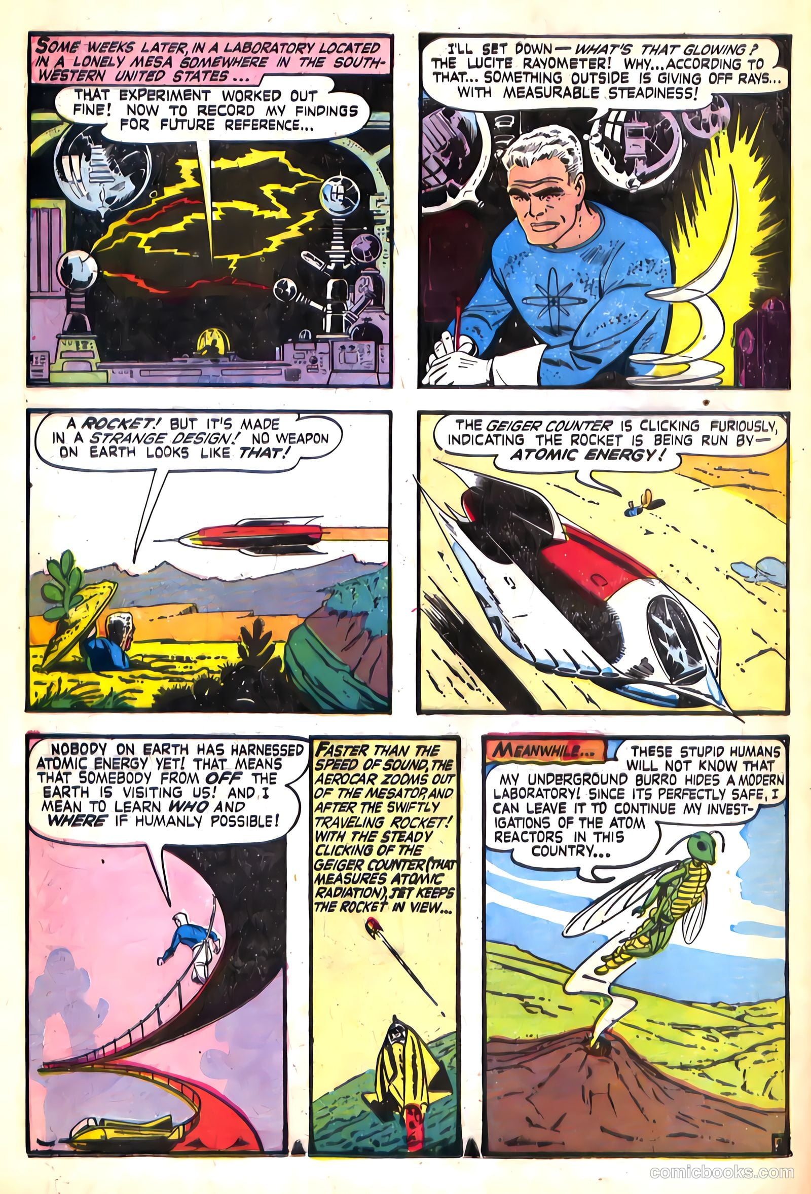 Jet Powers #1 (1951) — page 28 of 36