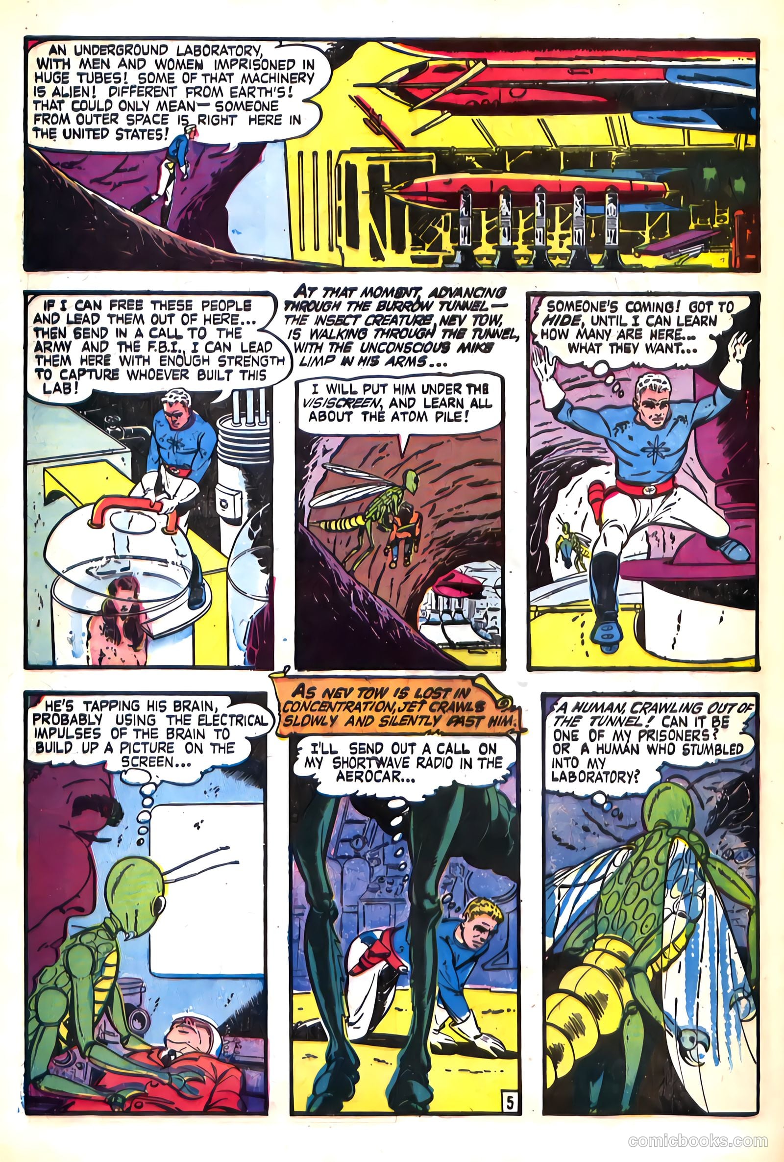 Jet Powers #1 (1951) — page 30 of 36