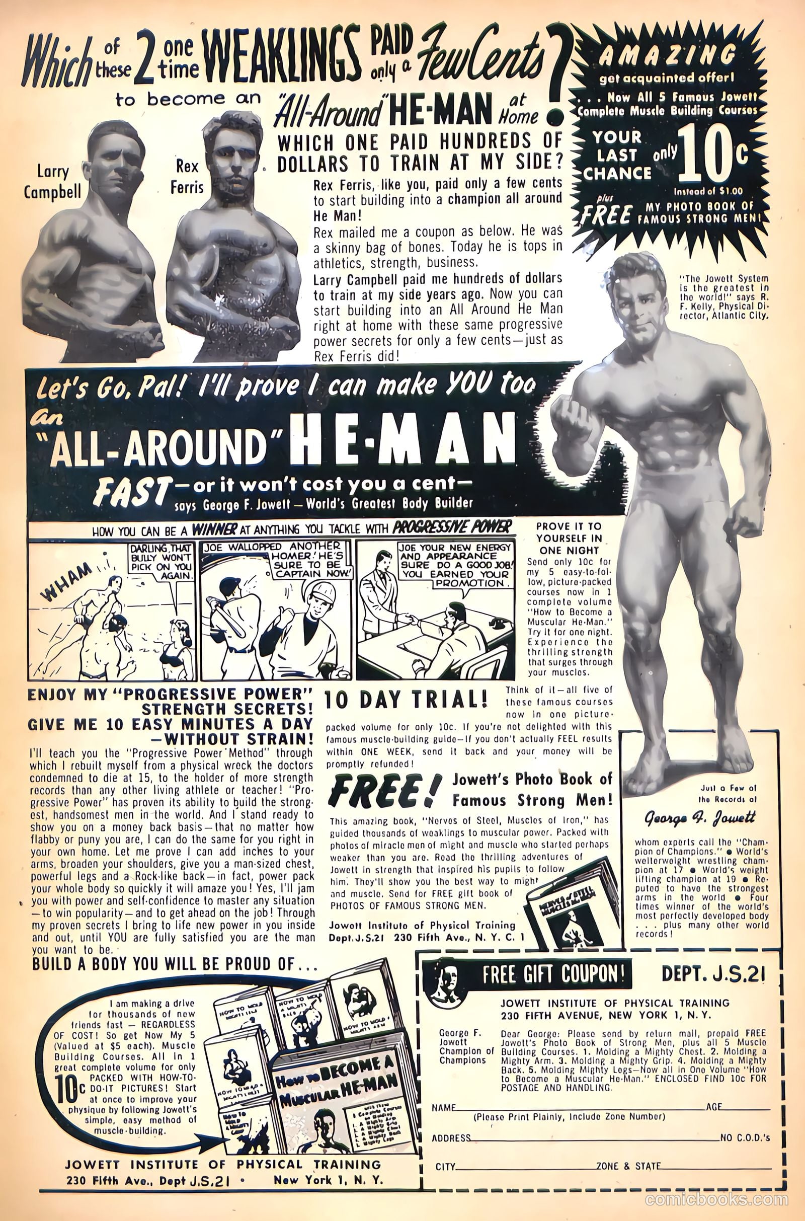 Jet Powers #1 (1951) — page 35 of 36