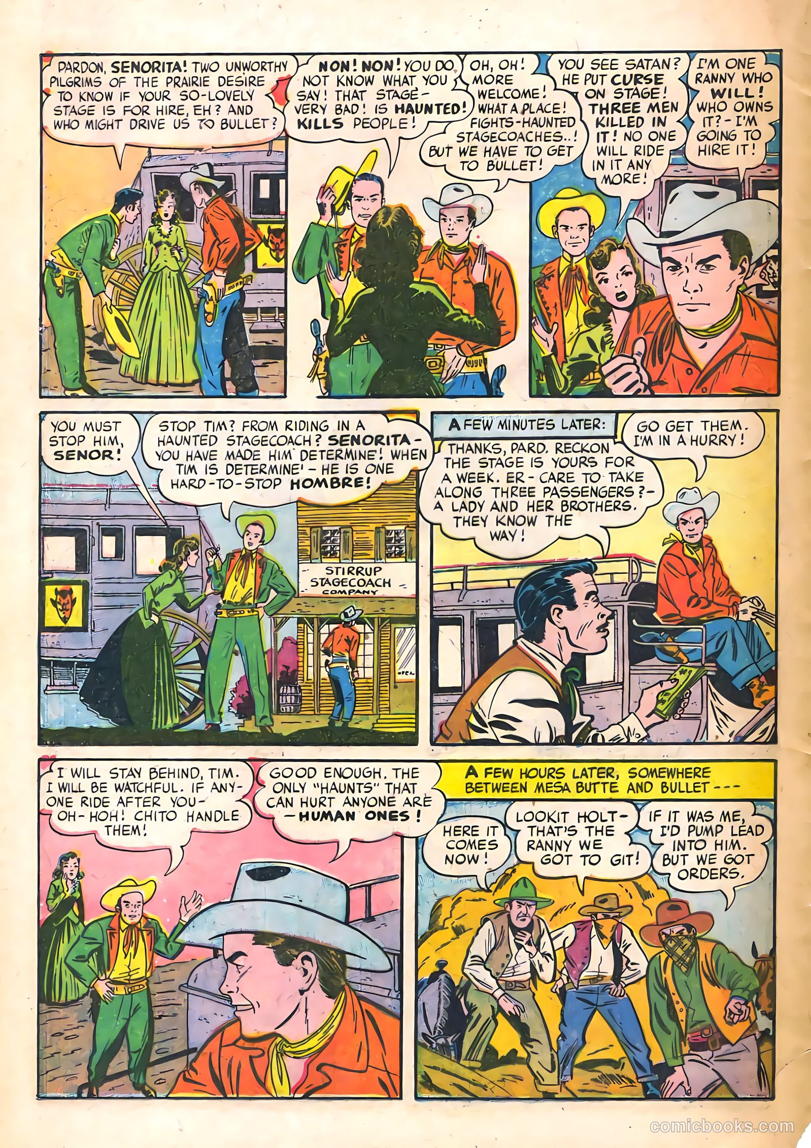 Tim Holt #1 (1948) — page 4 of 36