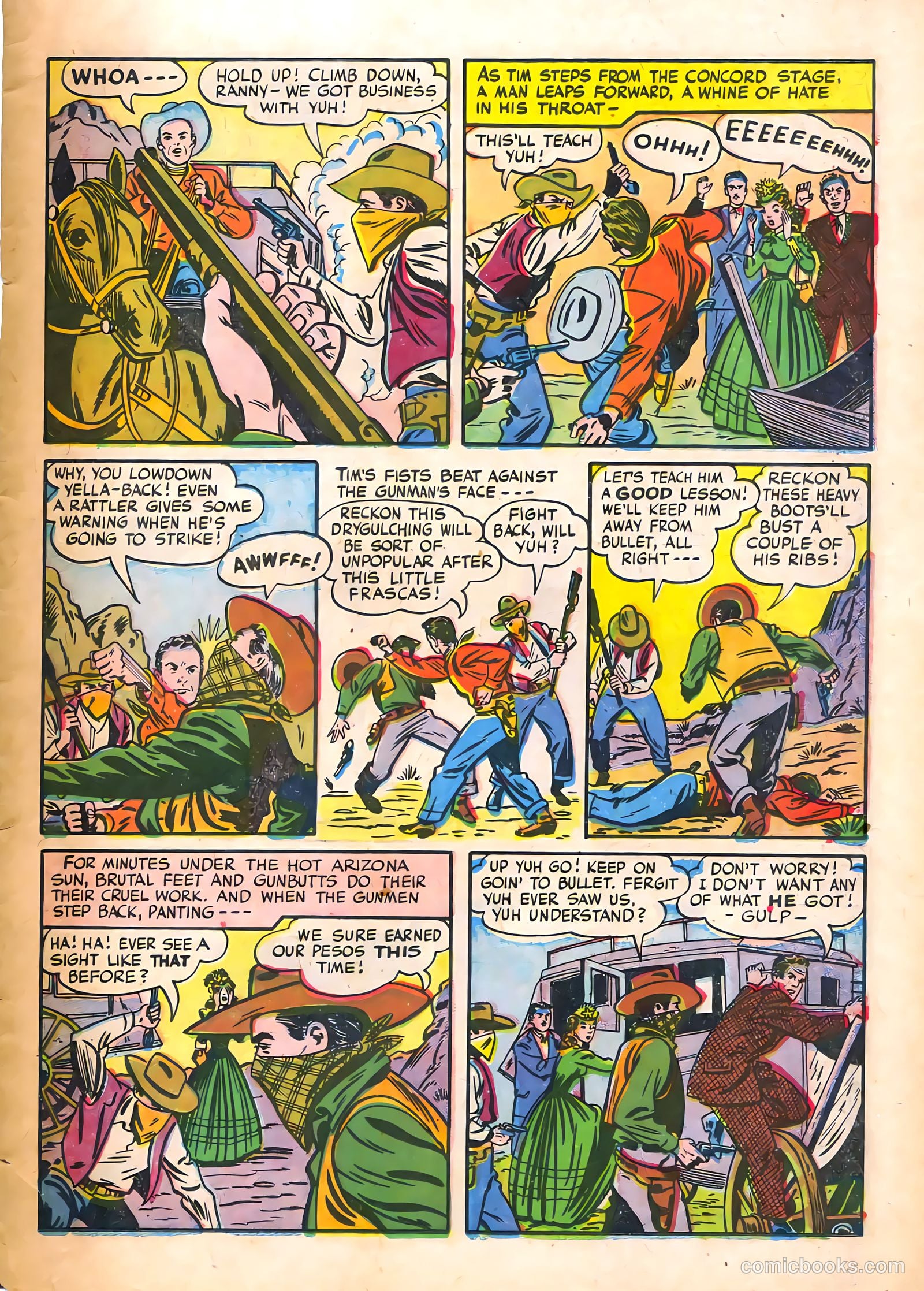 Tim Holt #1 (1948) — page 5 of 36