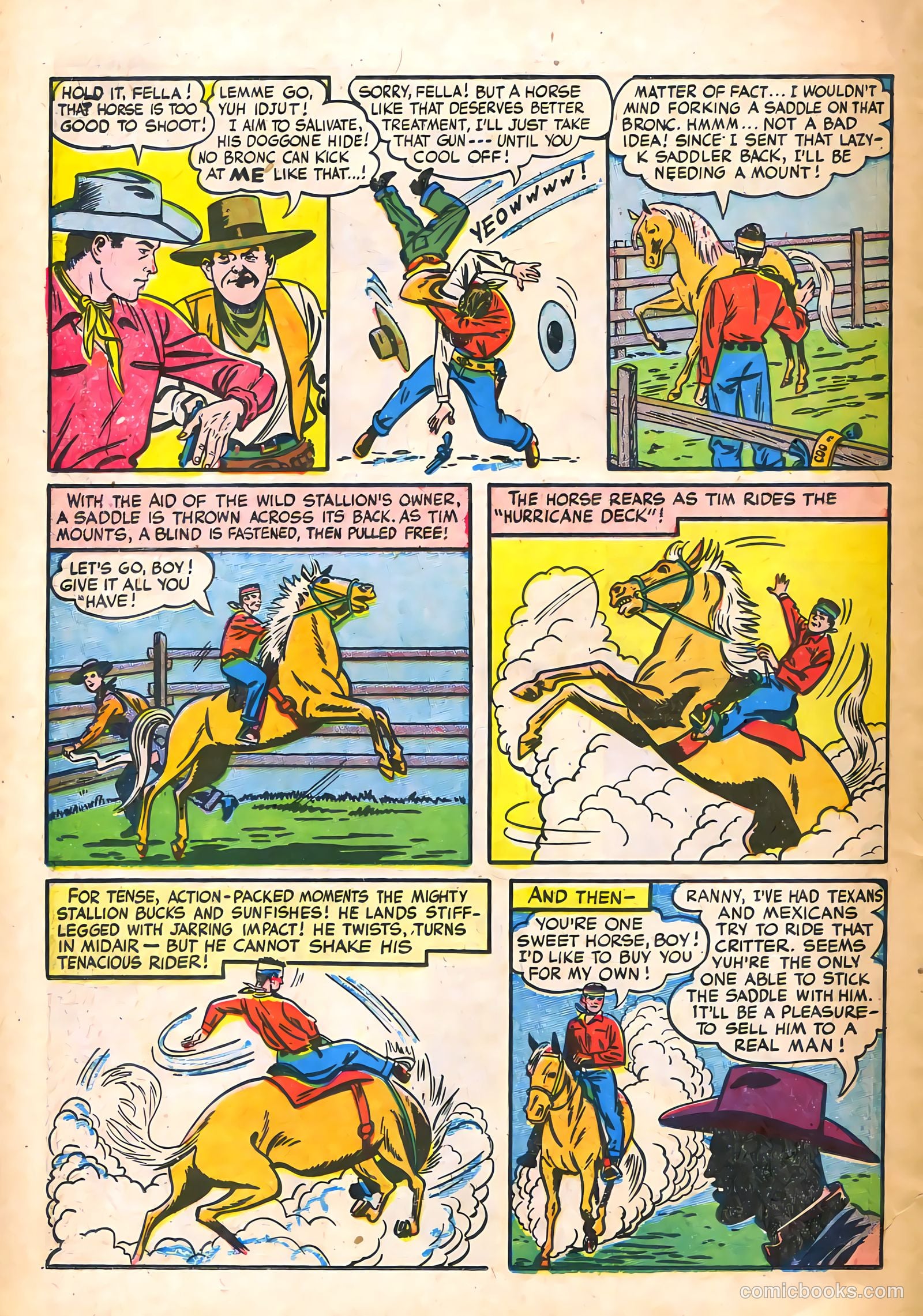 Tim Holt #1 (1948) — page 8 of 36