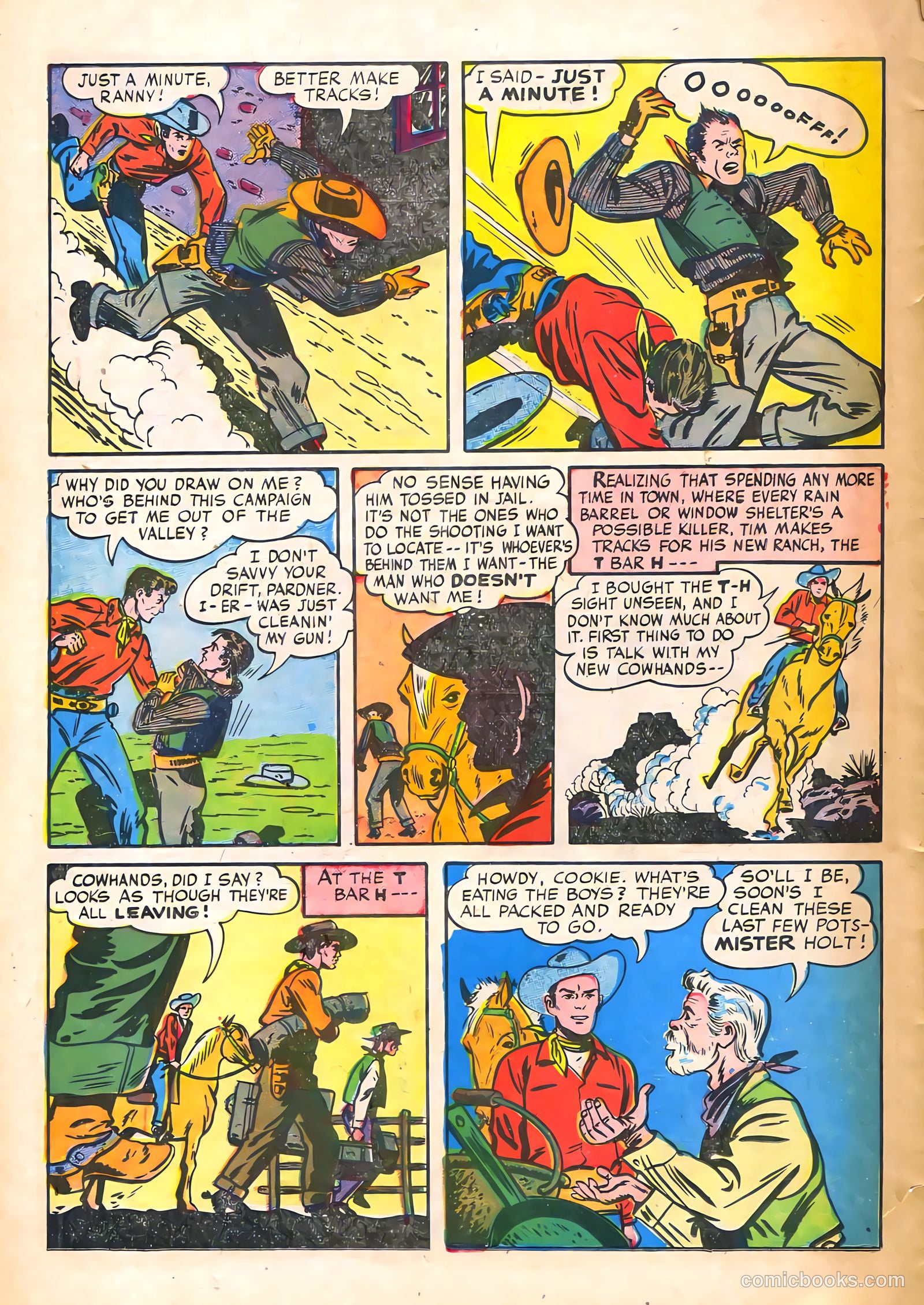 Tim Holt #1 (1948) — page 10 of 36