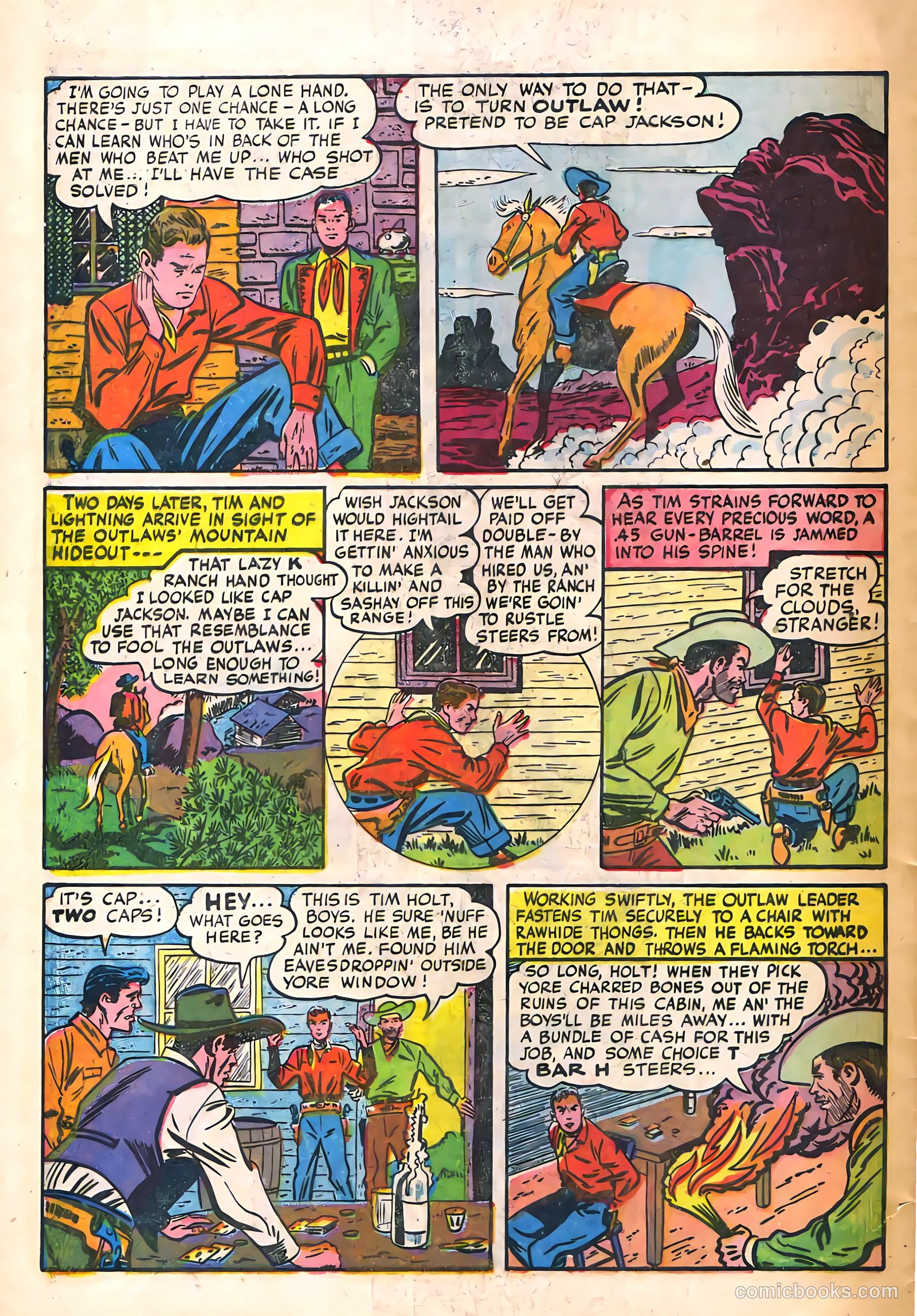 Tim Holt #1 (1948) — page 12 of 36