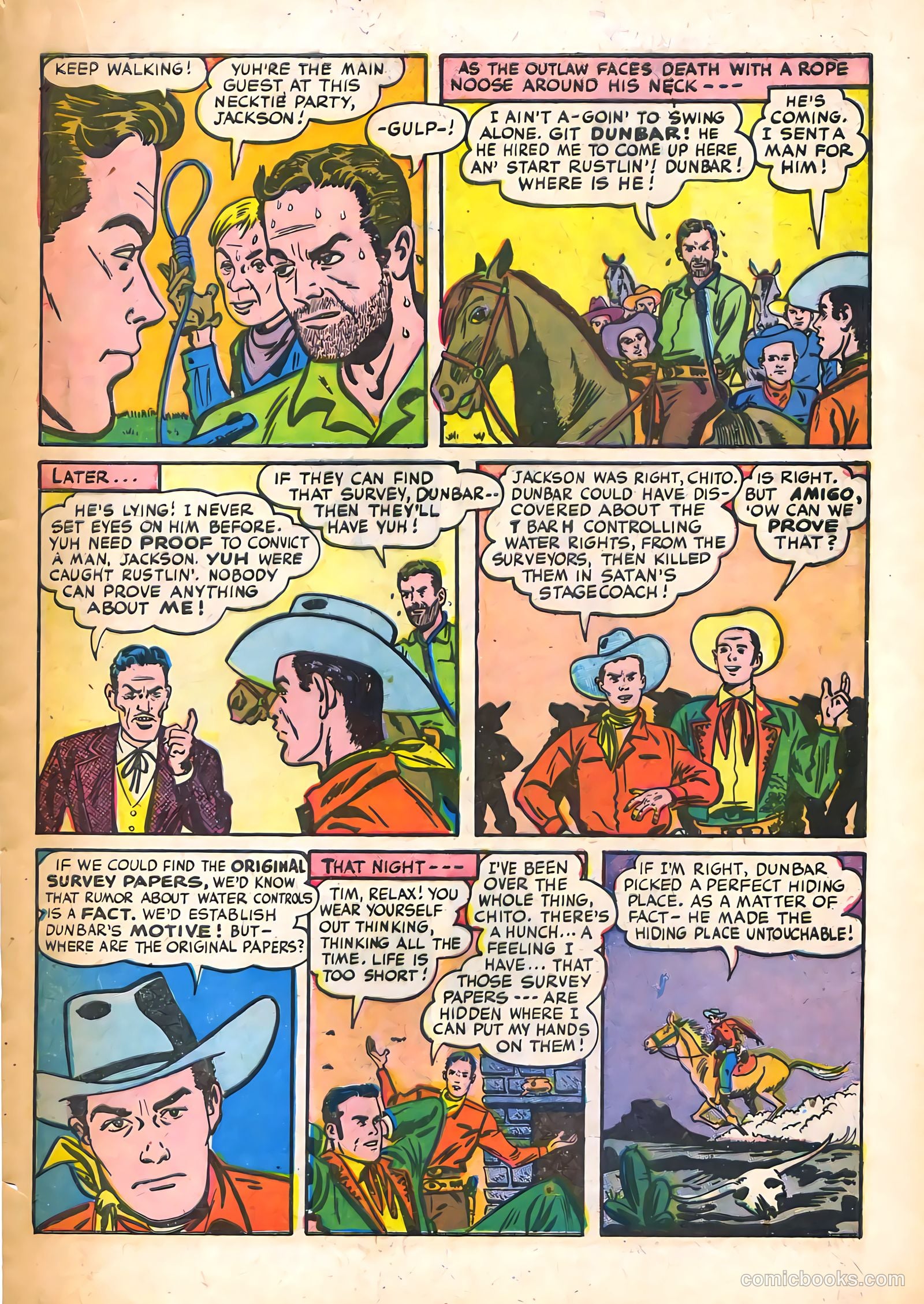 Tim Holt #1 (1948) — page 15 of 36