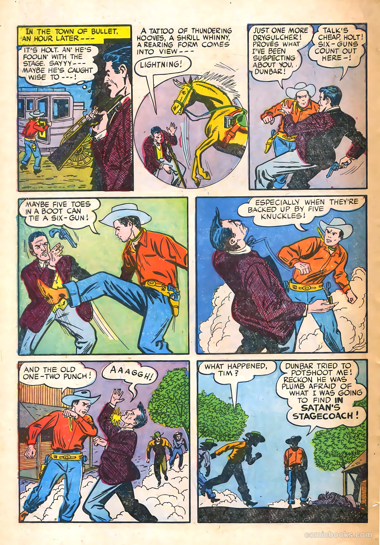 Tim Holt #1 (1948) — page 16 of 36
