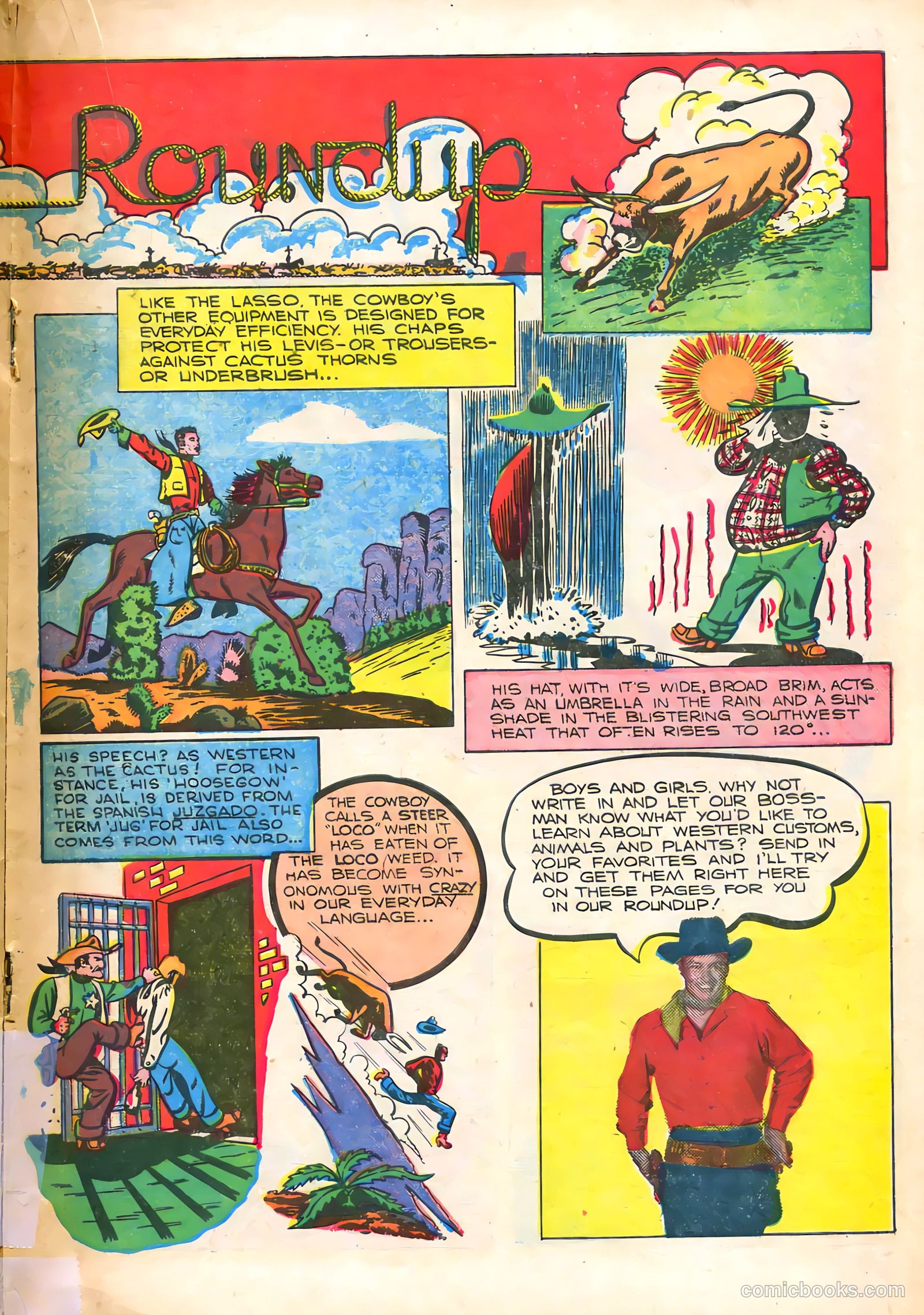 Tim Holt #1 (1948) — page 19 of 36
