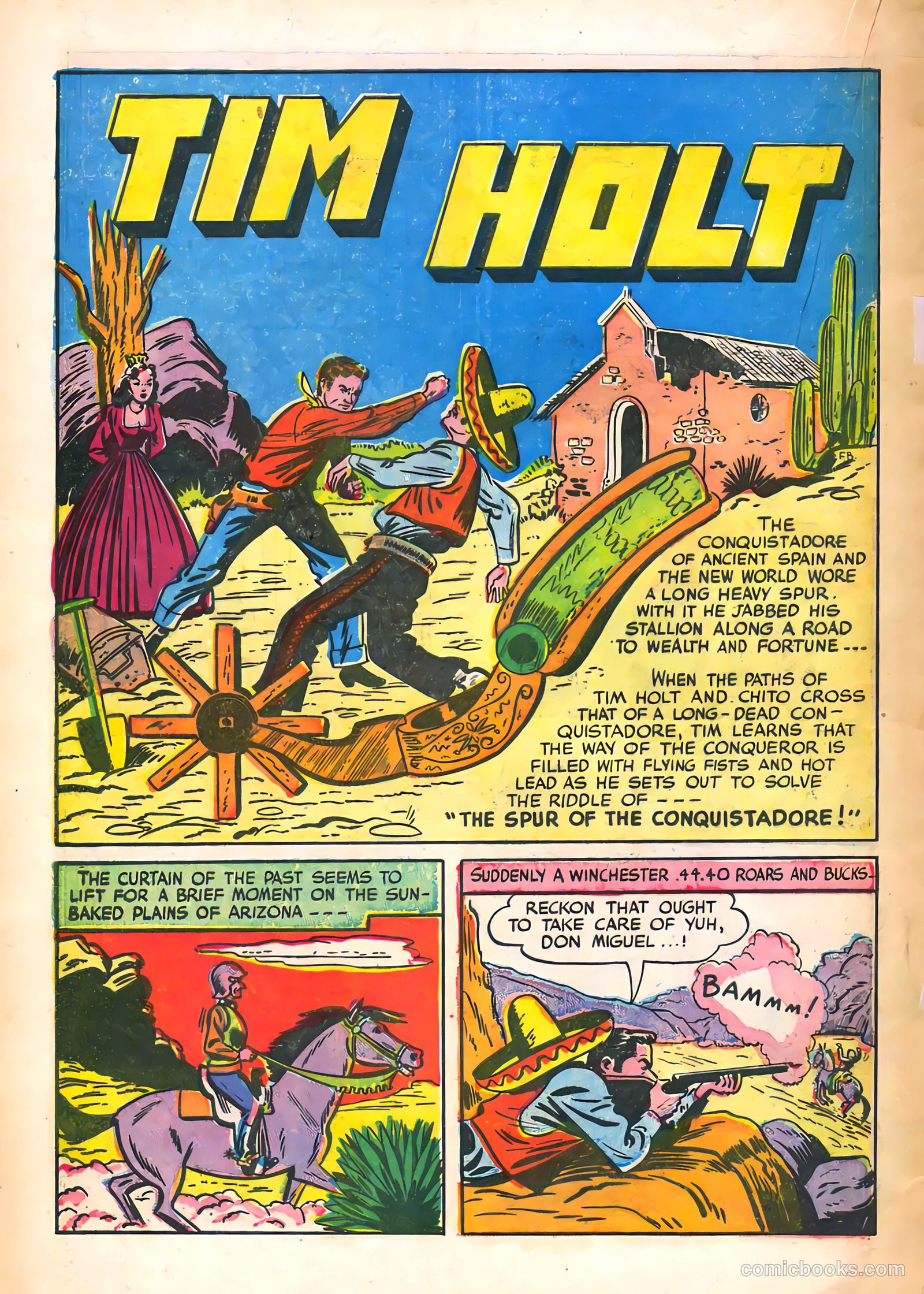 Tim Holt #1 (1948) — page 20 of 36