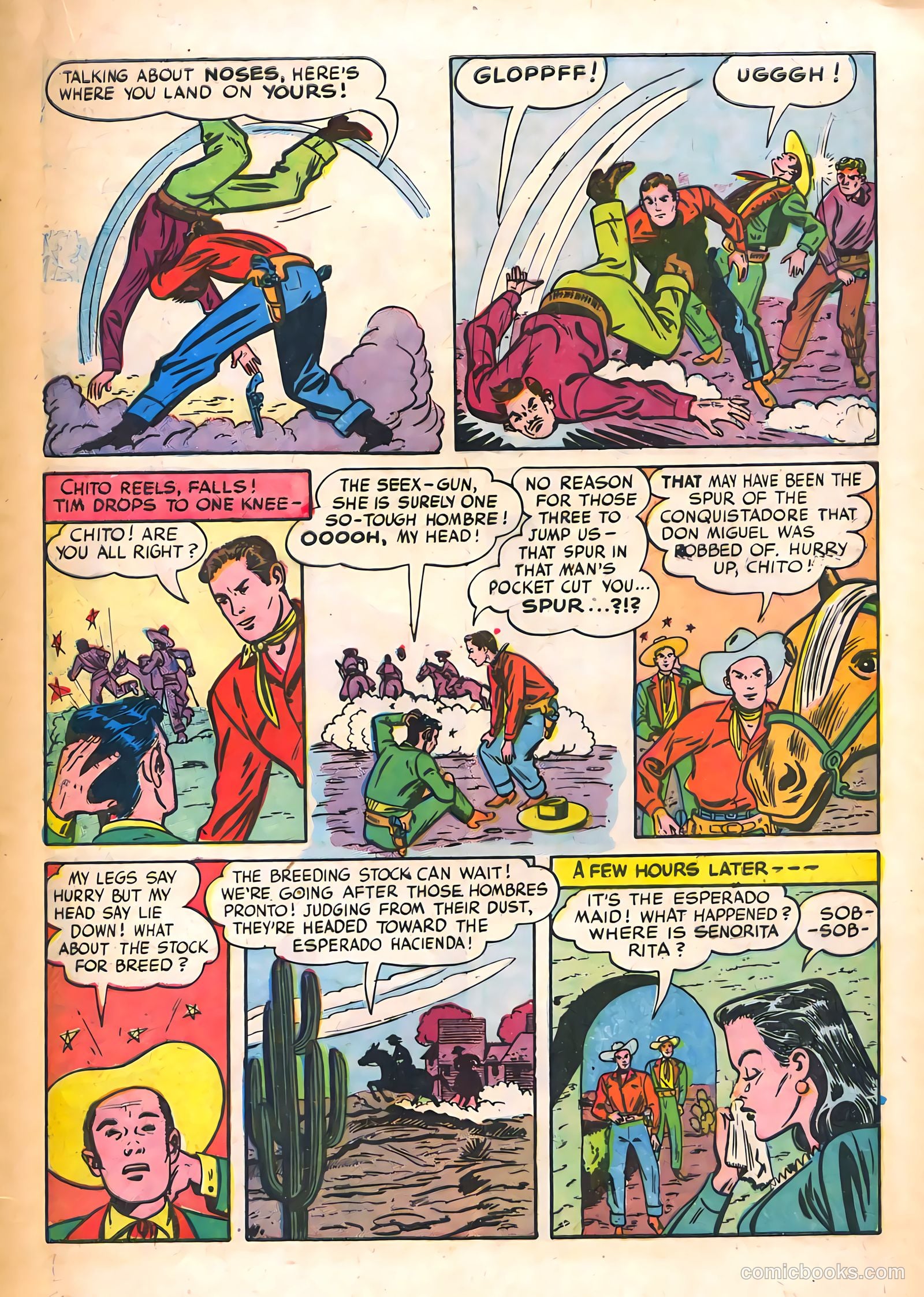 Tim Holt #1 (1948) — page 23 of 36