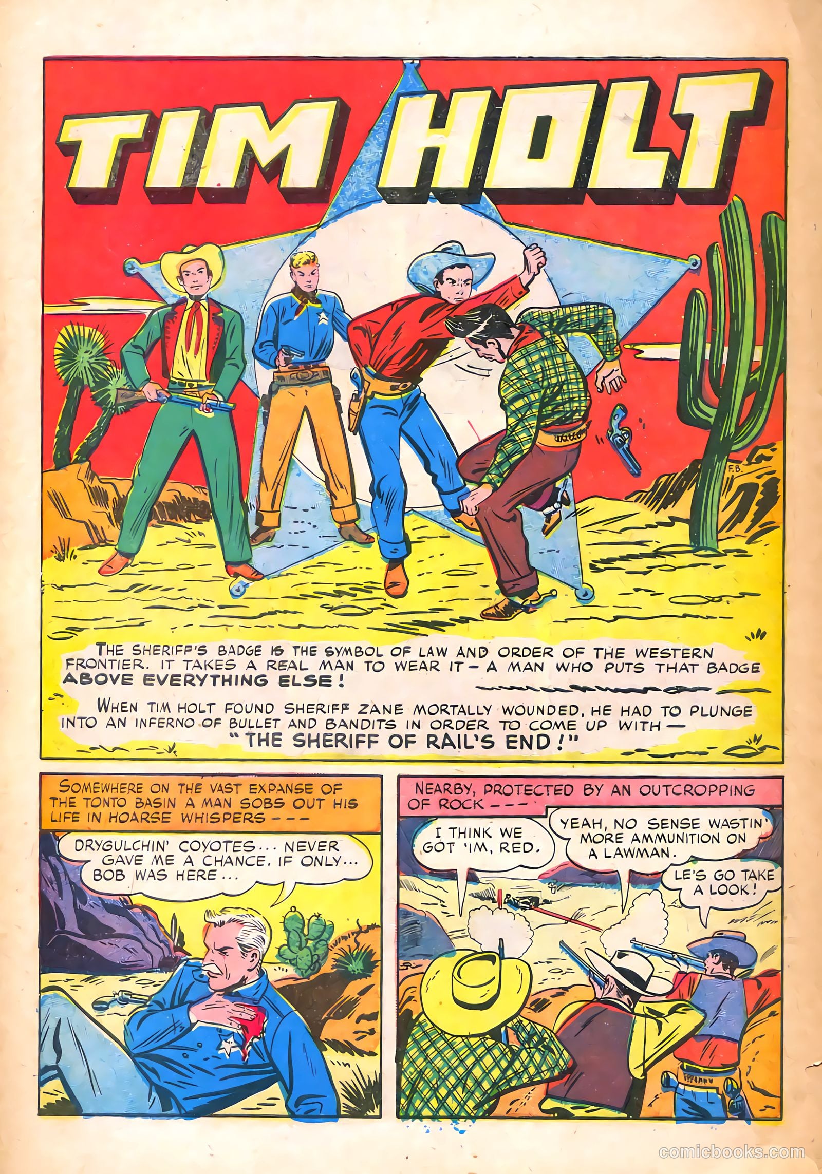 Tim Holt #1 (1948) — page 26 of 36