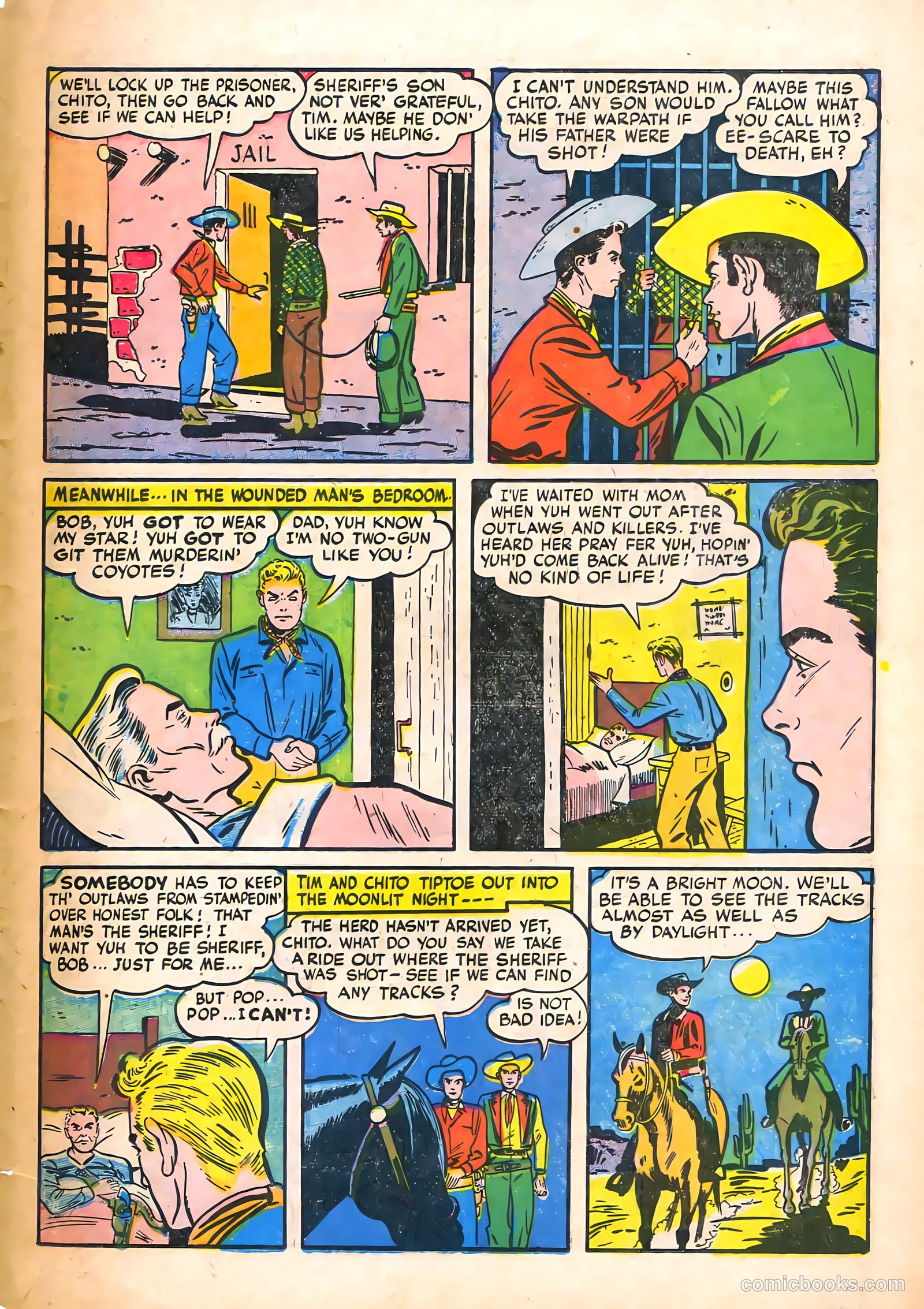 Tim Holt #1 (1948) — page 29 of 36