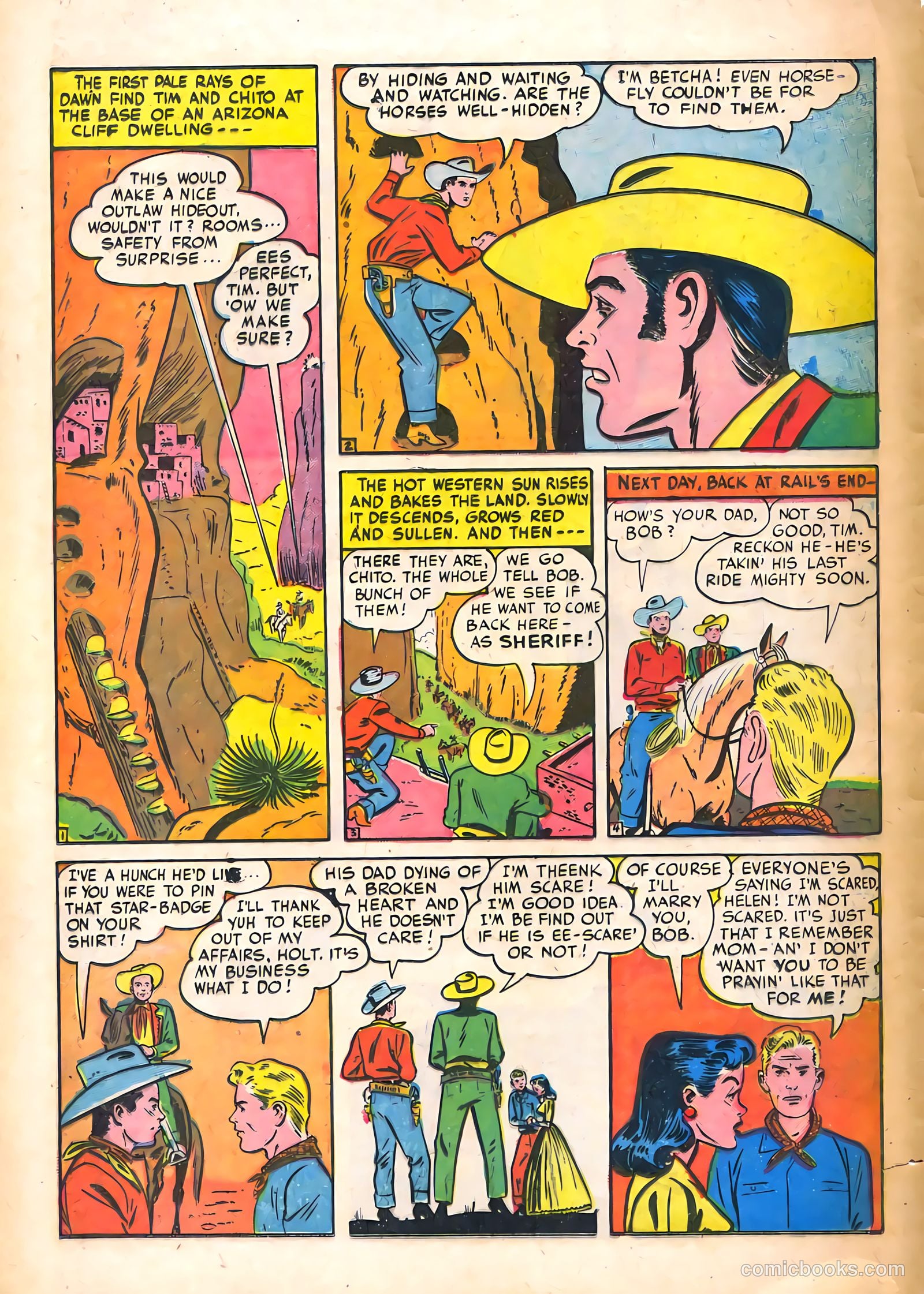 Tim Holt #1 (1948) — page 30 of 36
