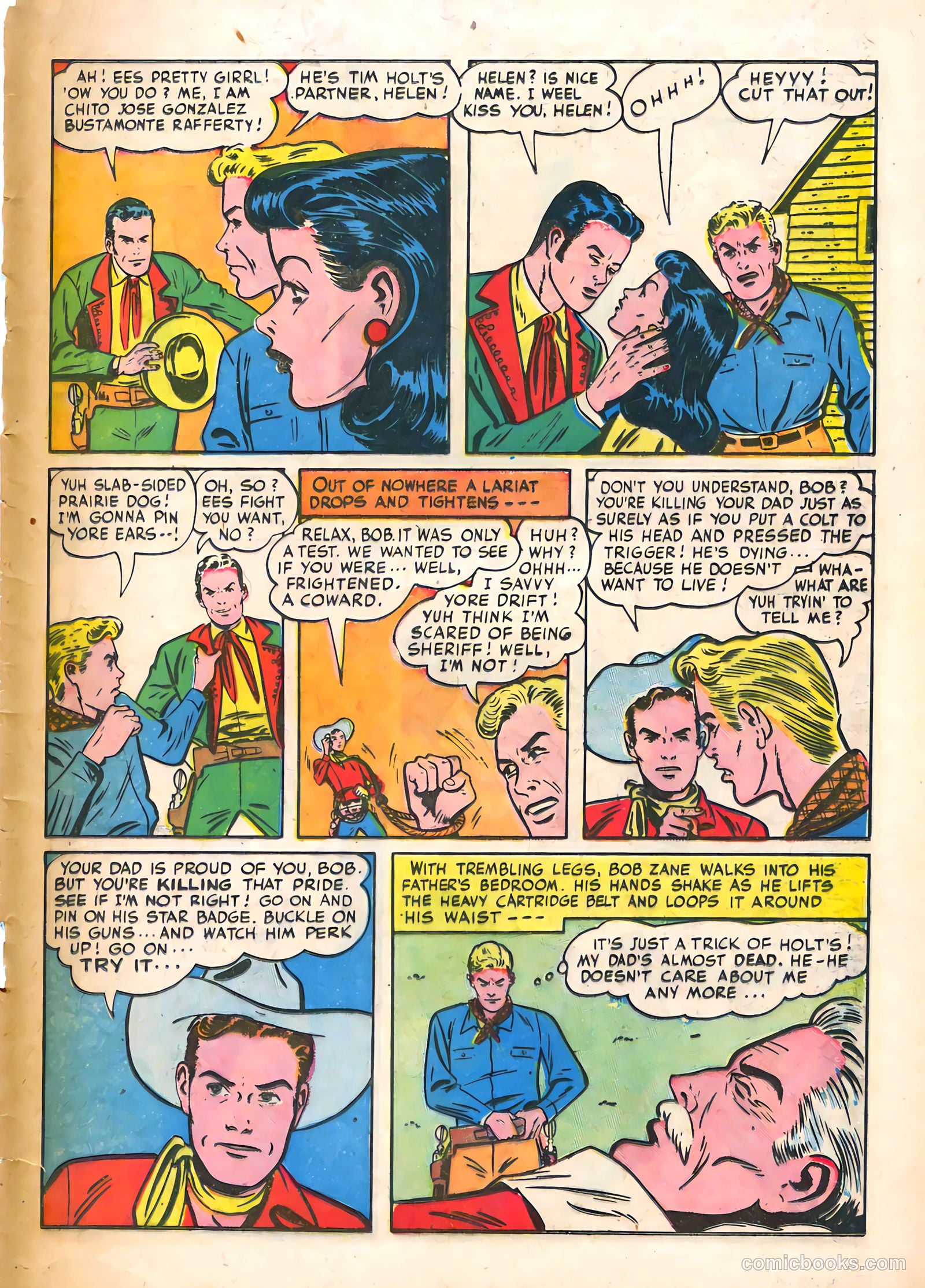 Tim Holt #1 (1948) — page 31 of 36