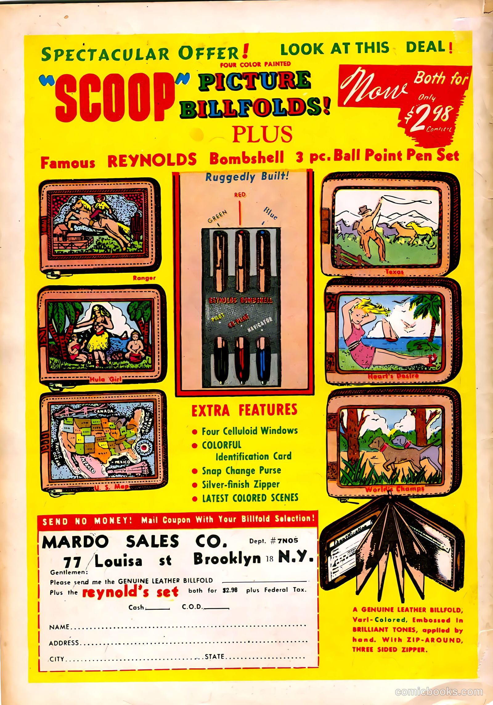 Tim Holt #1 (1948) — page 36 of 36